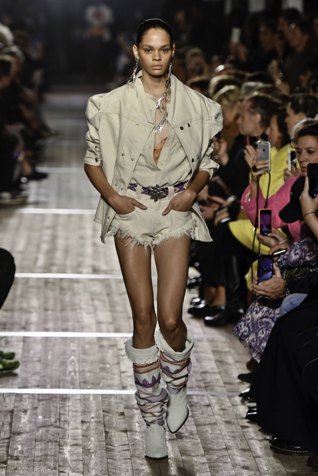 Fashion Week Paris Spring/Summer 2020 look 1 from the Isabel Marant collection womenswear