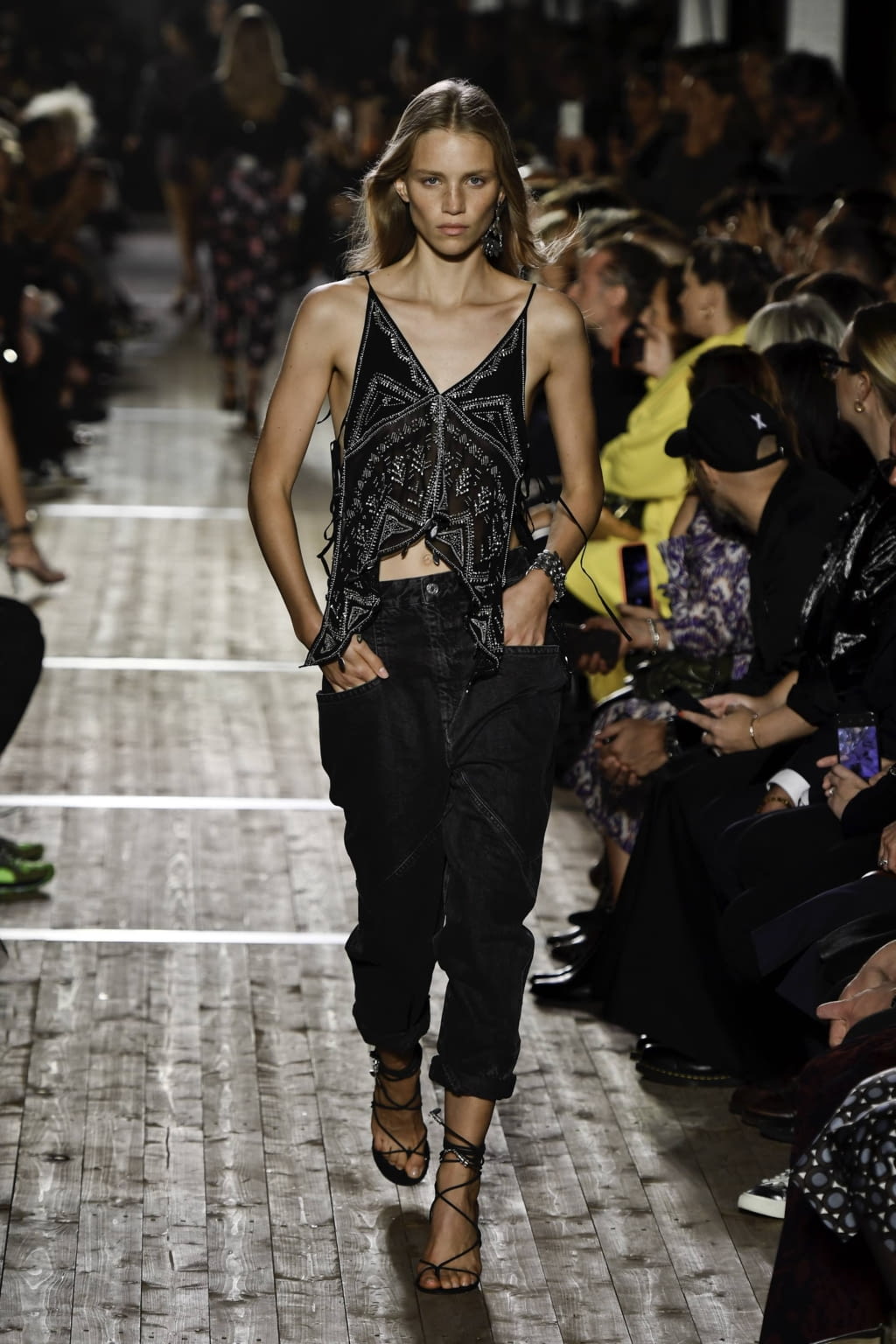 Fashion Week Paris Spring/Summer 2020 look 45 from the Isabel Marant collection womenswear