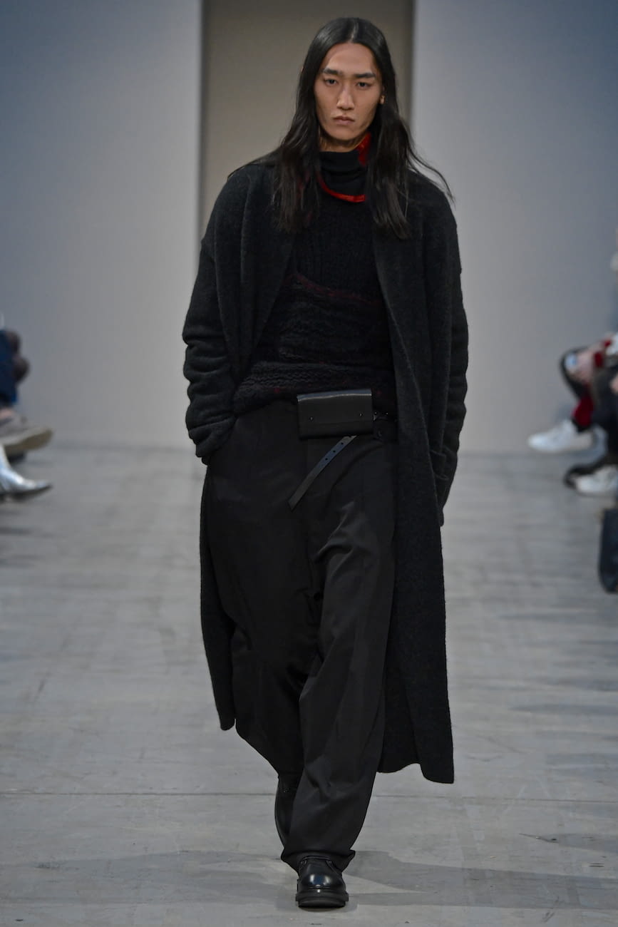 Fashion Week Milan Fall/Winter 2018 look 7 from the Isabel Benenato collection menswear