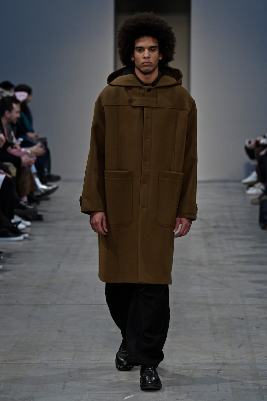 Fashion Week Milan Fall/Winter 2018 look 33 from the Isabel Benenato collection 男装