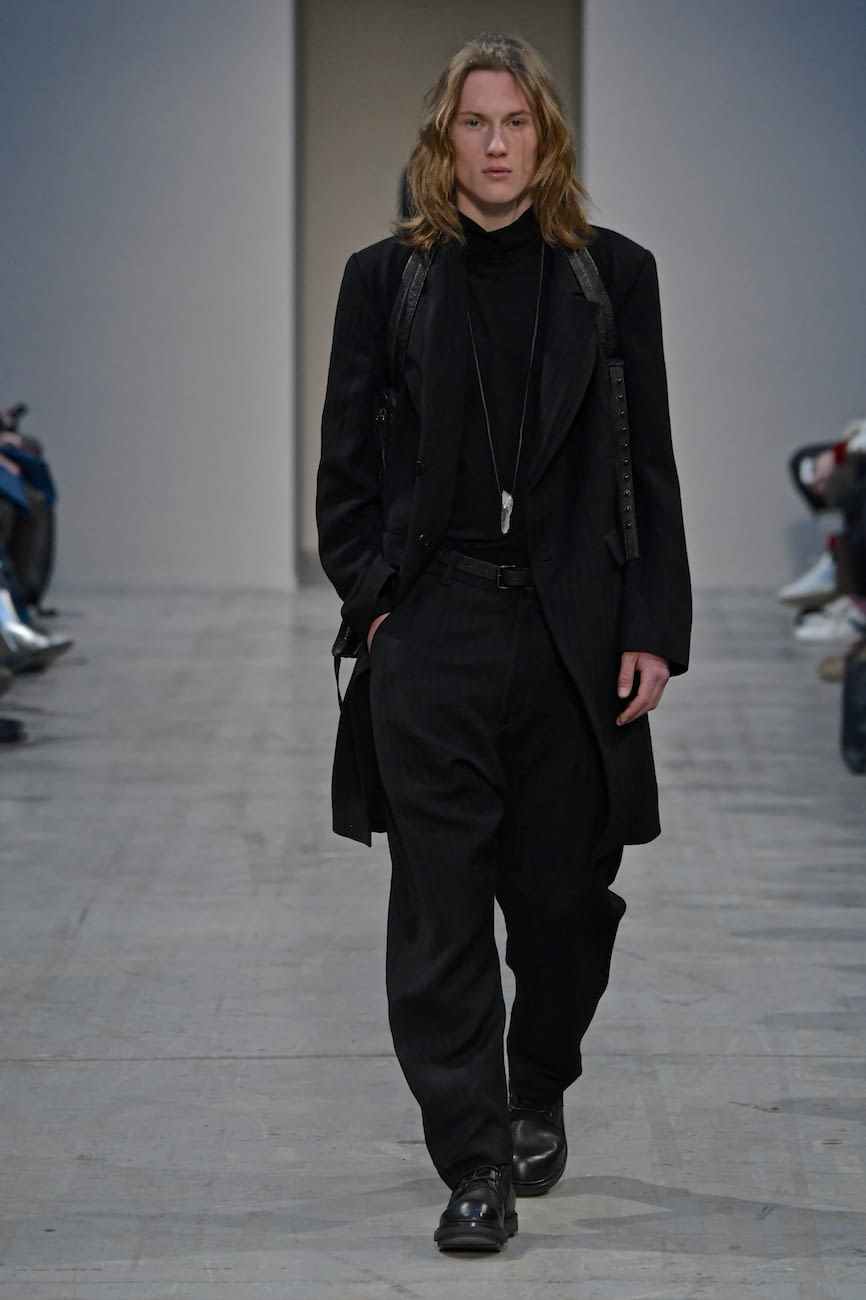 Fashion Week Milan Fall/Winter 2018 look 36 from the Isabel Benenato collection 男装