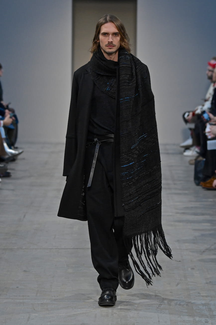 Fashion Week Milan Fall/Winter 2018 look 37 from the Isabel Benenato collection 男装