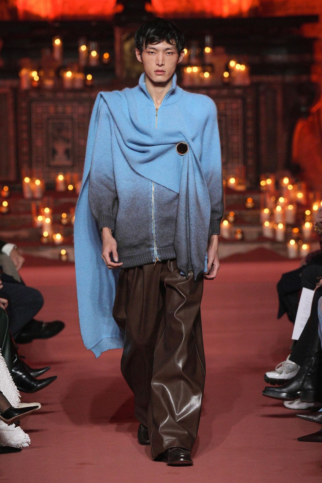 Fashion Week Milan Fall/Winter 2026 look 13 from the ROWEN ROSE collection menswear