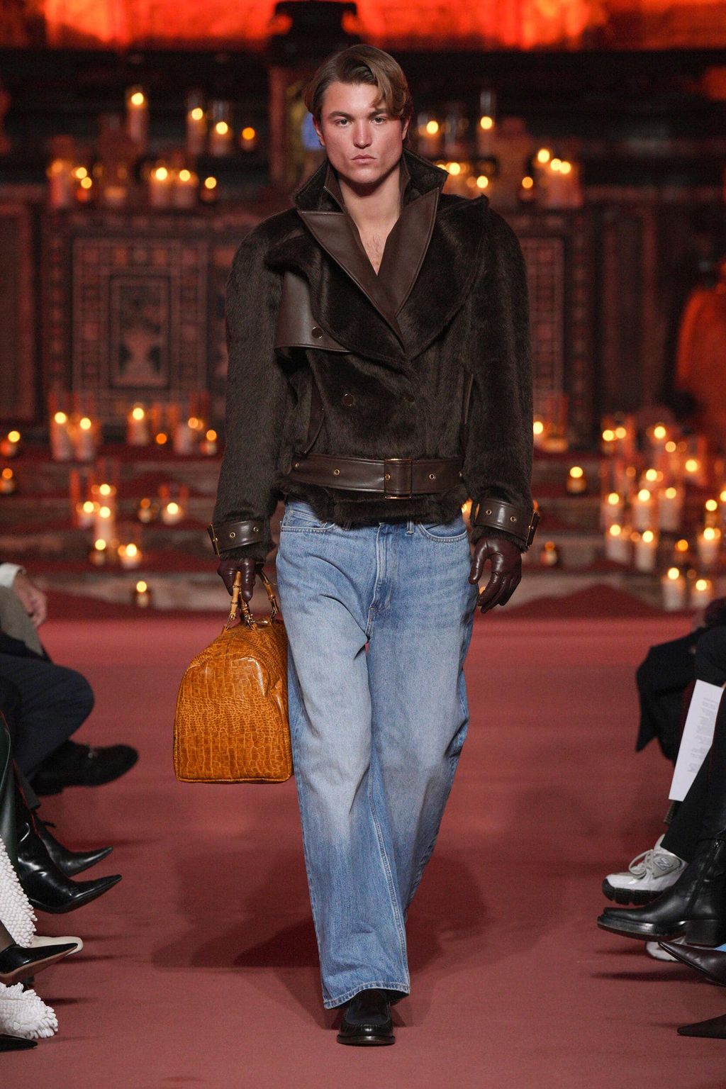 Fashion Week Milan Fall/Winter 2026 look 14 from the ROWEN ROSE collection 男装