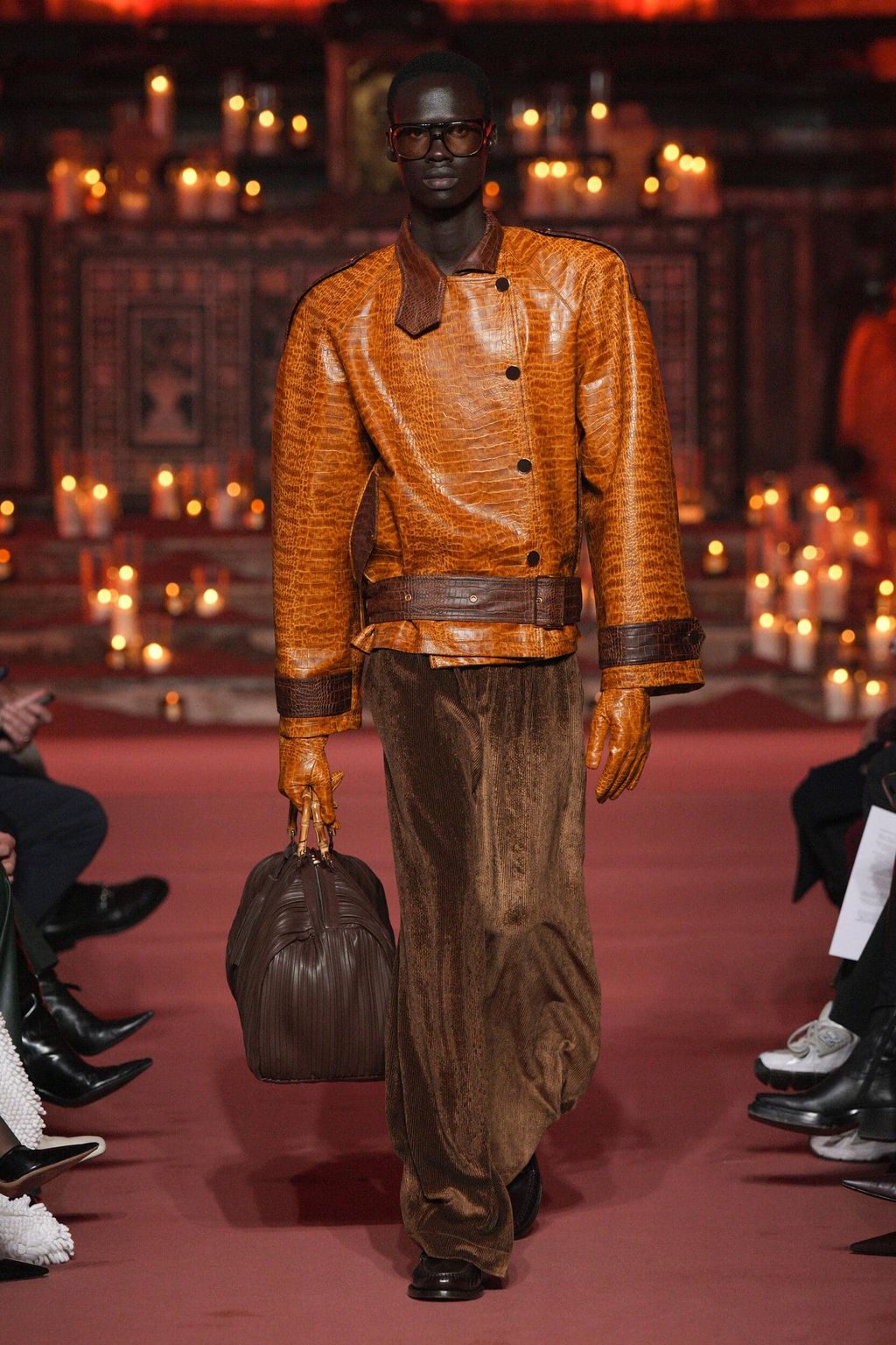 Fashion Week Milan Fall/Winter 2026 look 19 from the ROWEN ROSE collection menswear