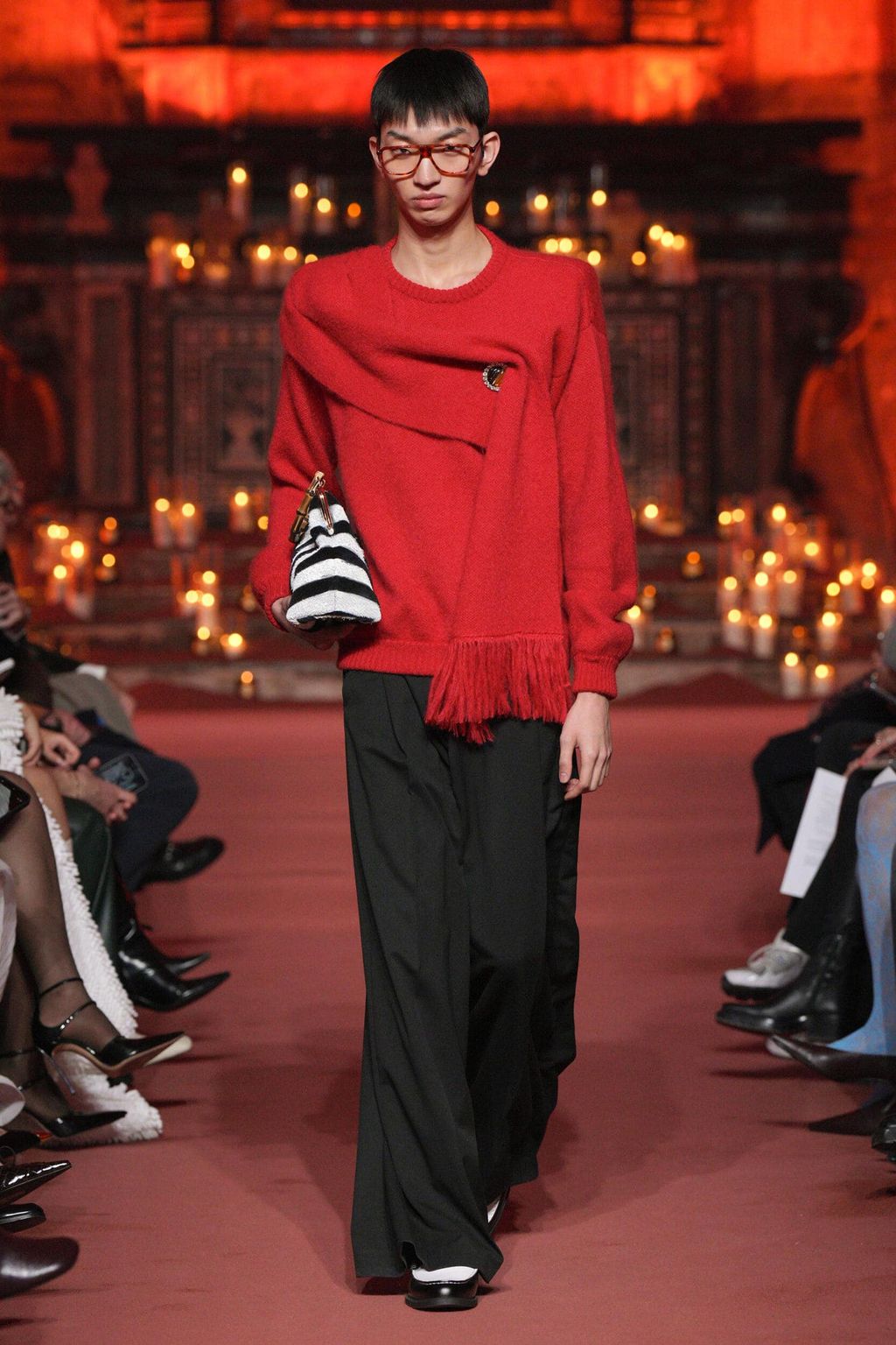 Fashion Week Milan Fall/Winter 2026 look 26 from the ROWEN ROSE collection menswear