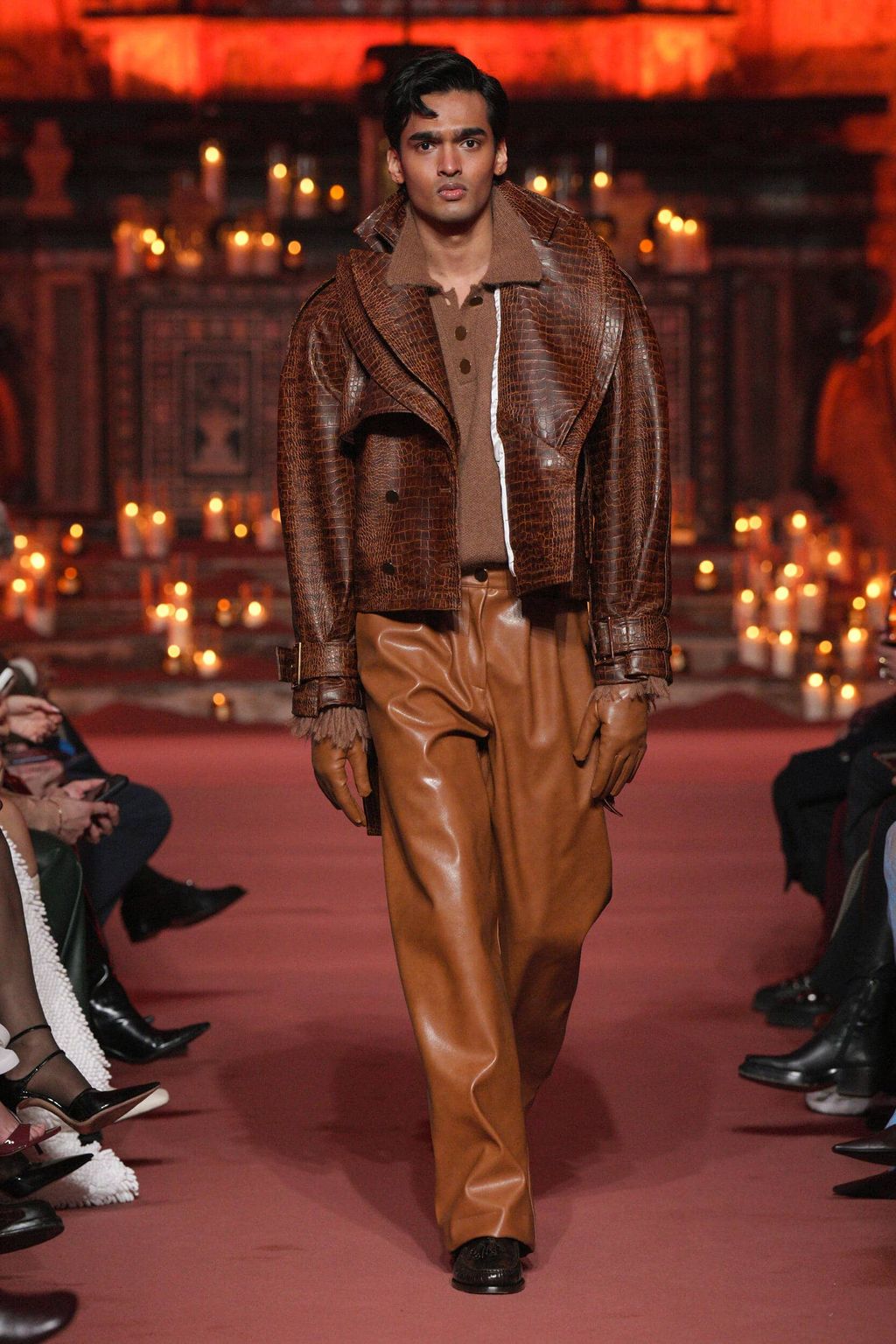 Fashion Week Milan Fall/Winter 2026 look 38 from the ROWEN ROSE collection menswear