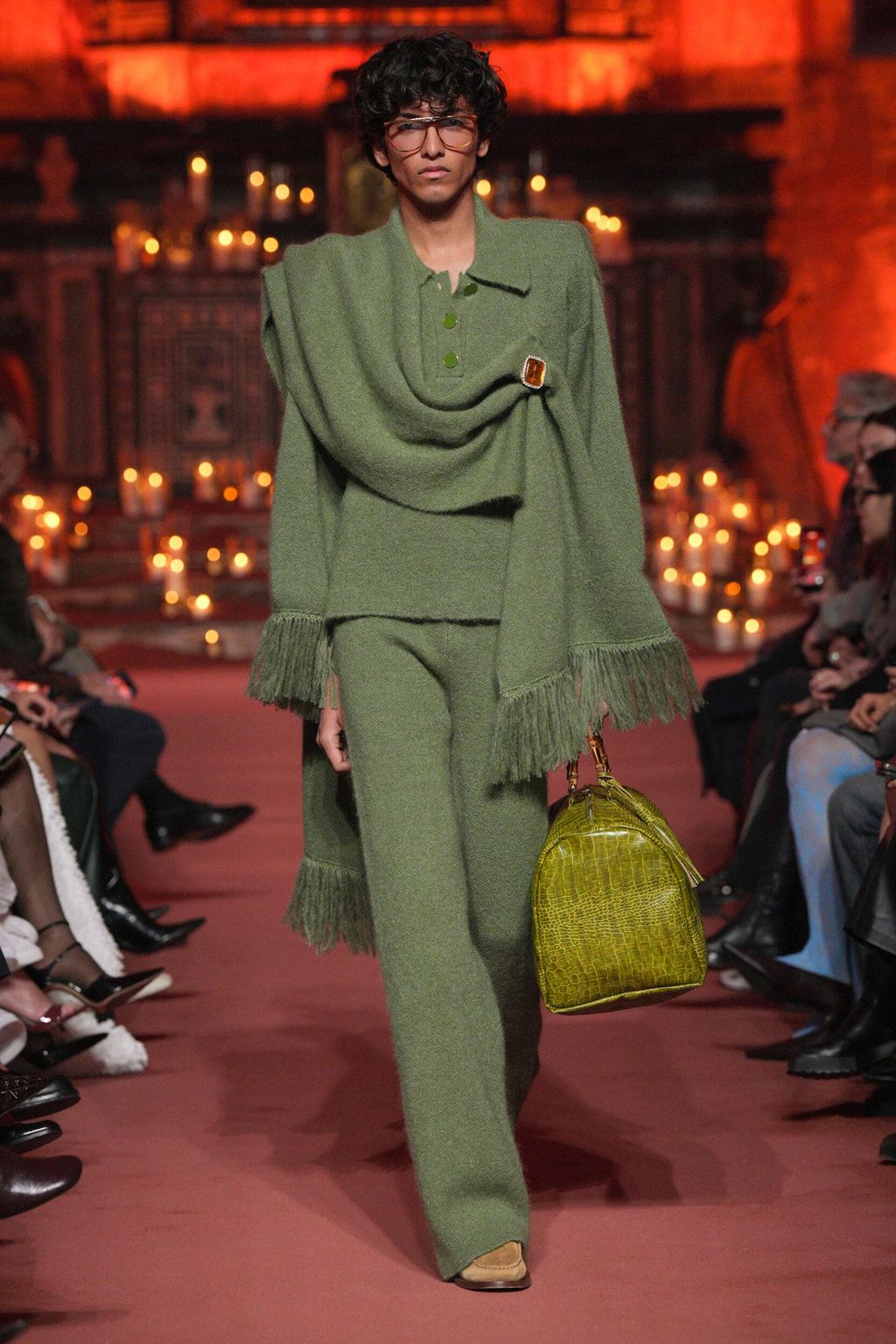 Fashion Week Milan Fall/Winter 2026 look 40 from the ROWEN ROSE collection menswear