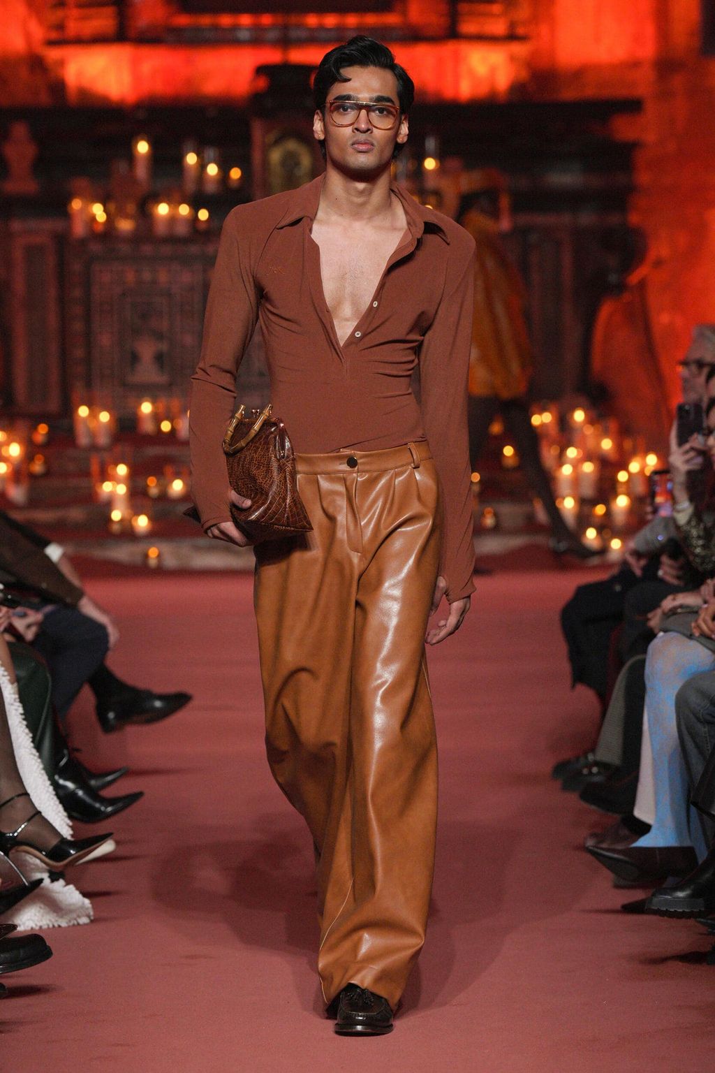 Fashion Week Milan Fall/Winter 2026 look 46 from the ROWEN ROSE collection menswear