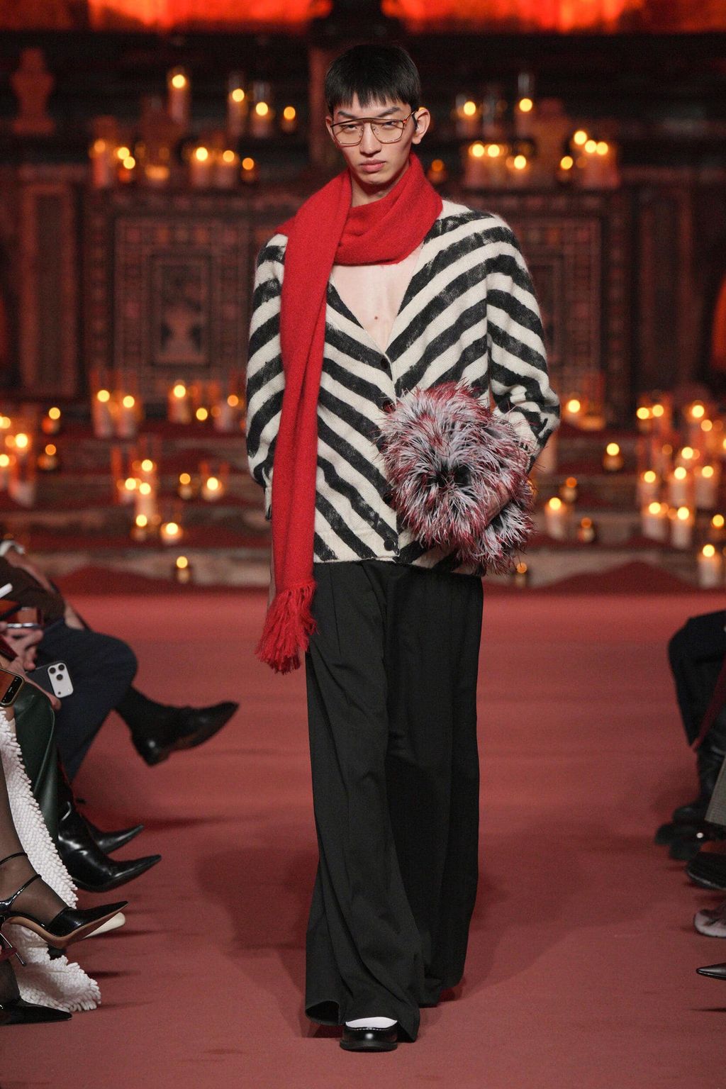 Fashion Week Milan Fall/Winter 2026 look 53 from the ROWEN ROSE collection menswear