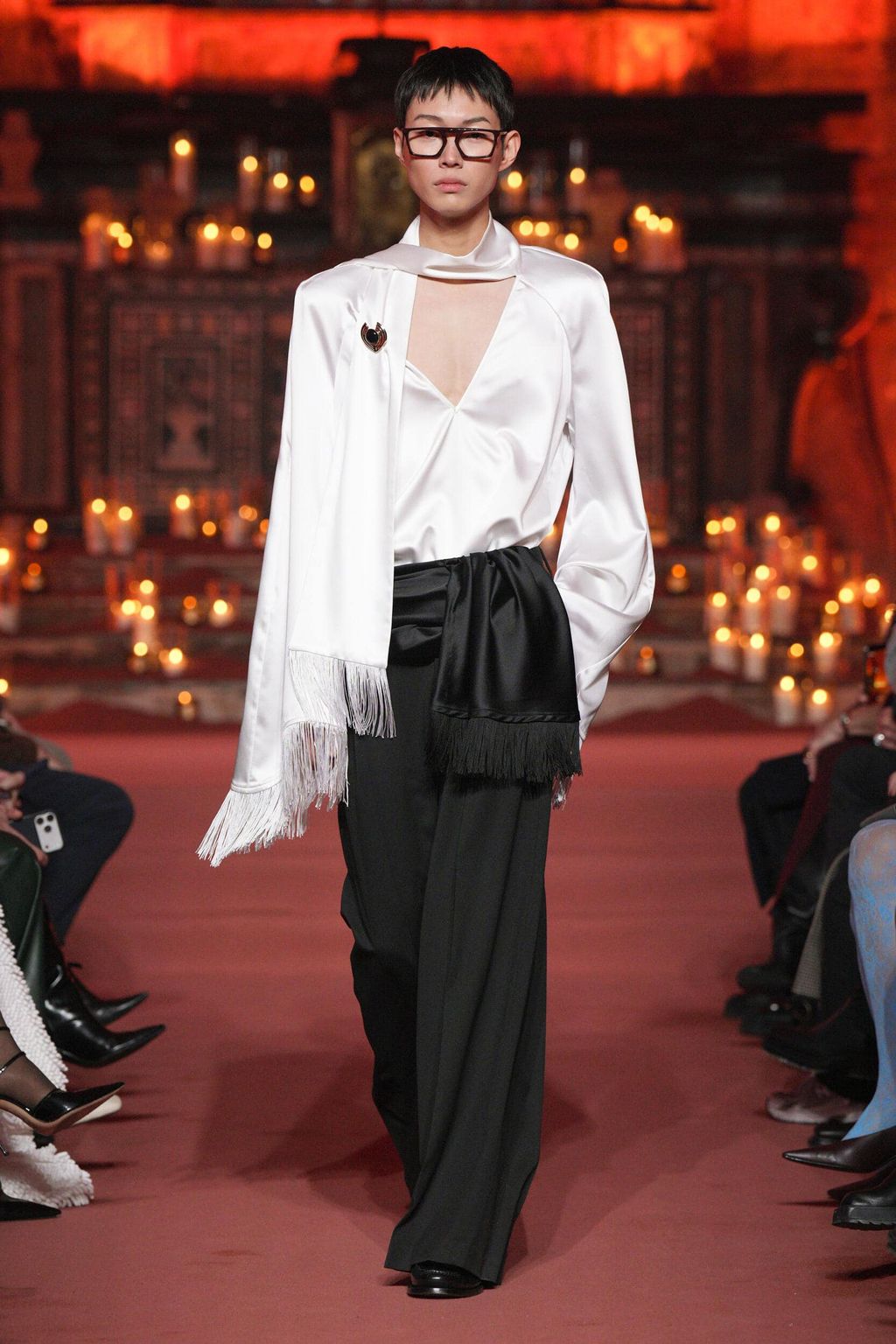 Fashion Week Milan Fall/Winter 2026 look 54 from the ROWEN ROSE collection menswear