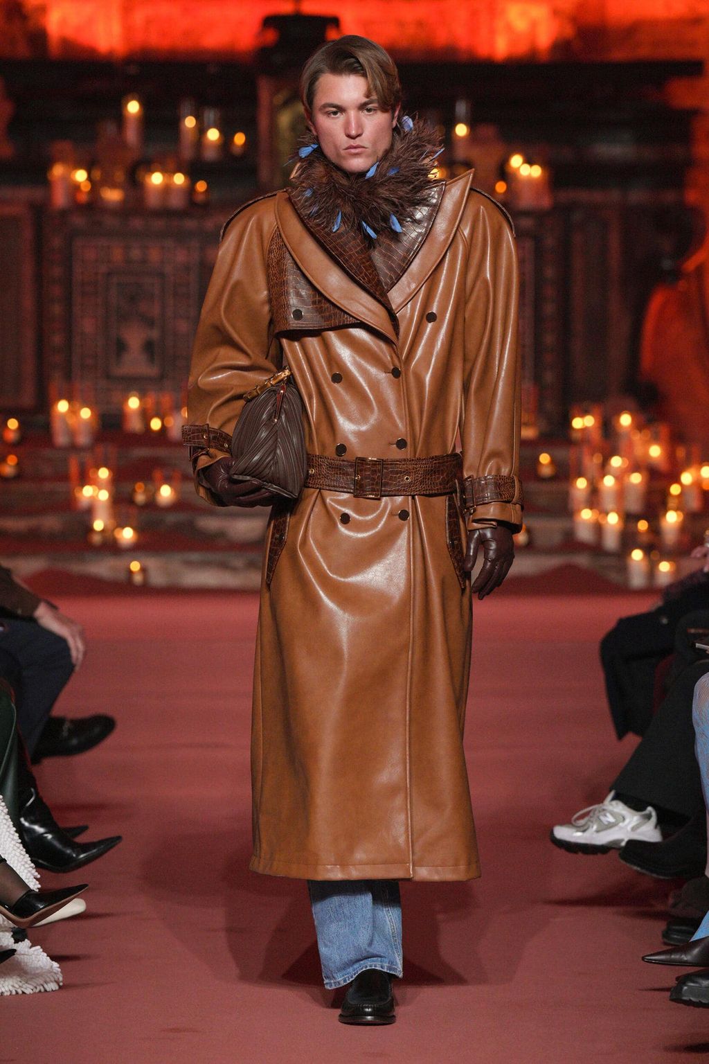 Fashion Week Milan Fall/Winter 2026 look 61 from the ROWEN ROSE collection menswear