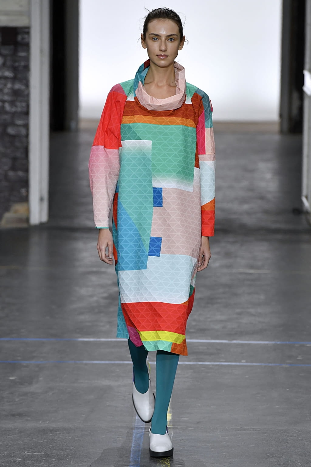 Fashion Week Paris Fall/Winter 2019 look 27 from the Issey Miyake collection 女装