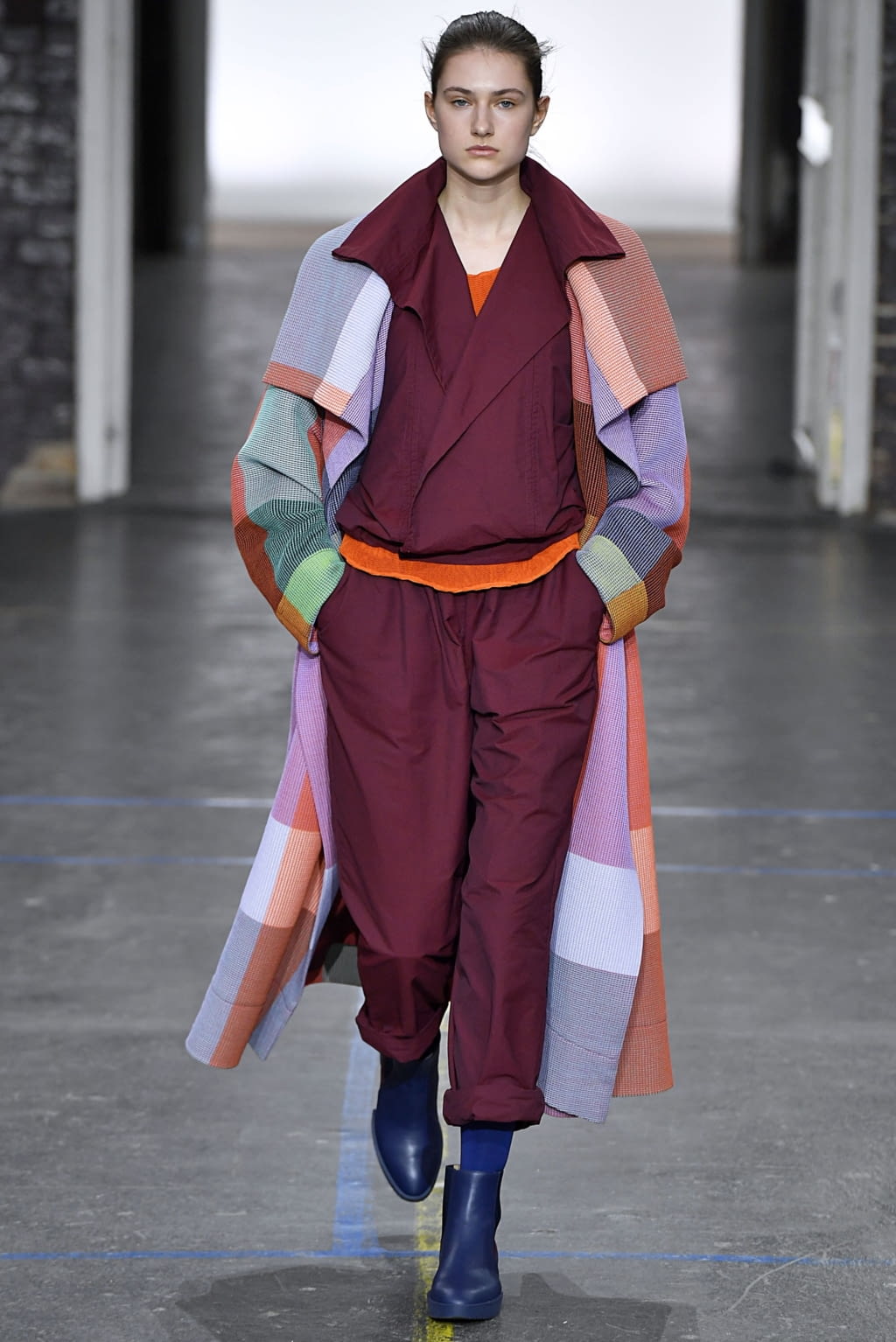 Fashion Week Paris Fall/Winter 2019 look 30 from the Issey Miyake collection 女装