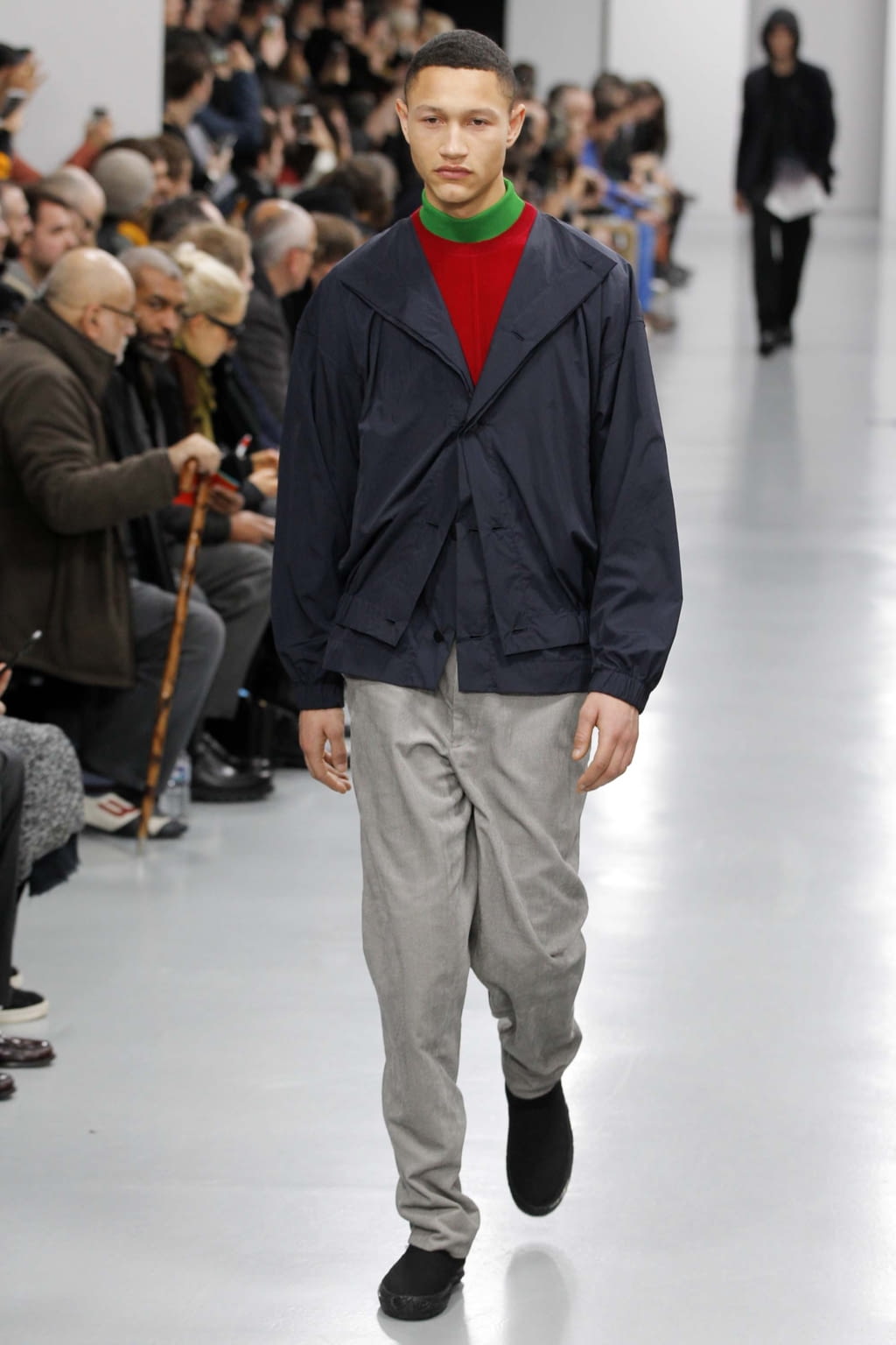 Fashion Week Paris Fall/Winter 2018 look 3 from the Issey Miyake Men collection menswear