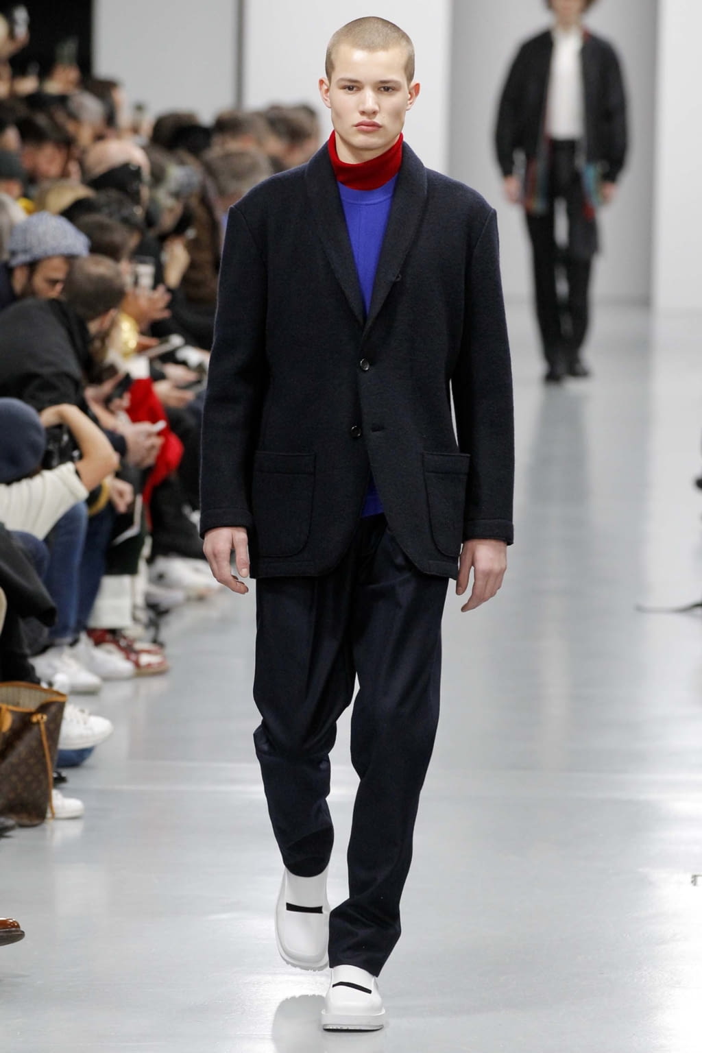 Fashion Week Paris Fall/Winter 2018 look 27 from the Issey Miyake Men collection 男装