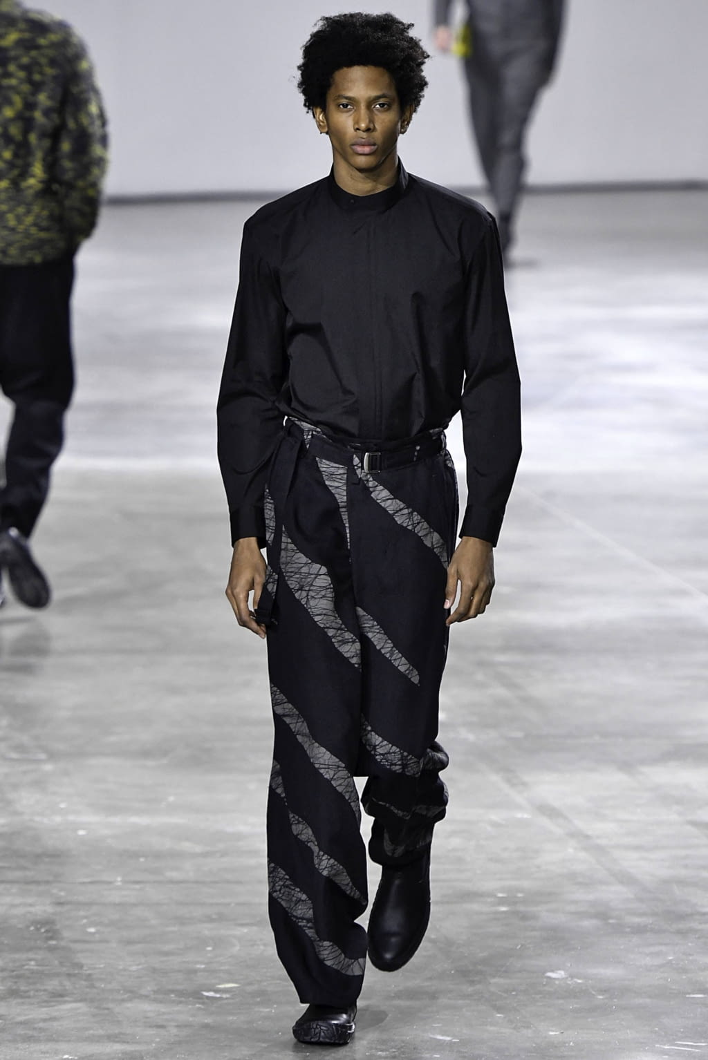 Fashion Week Paris Fall/Winter 2019 look 5 de la collection Issey Miyake Men menswear