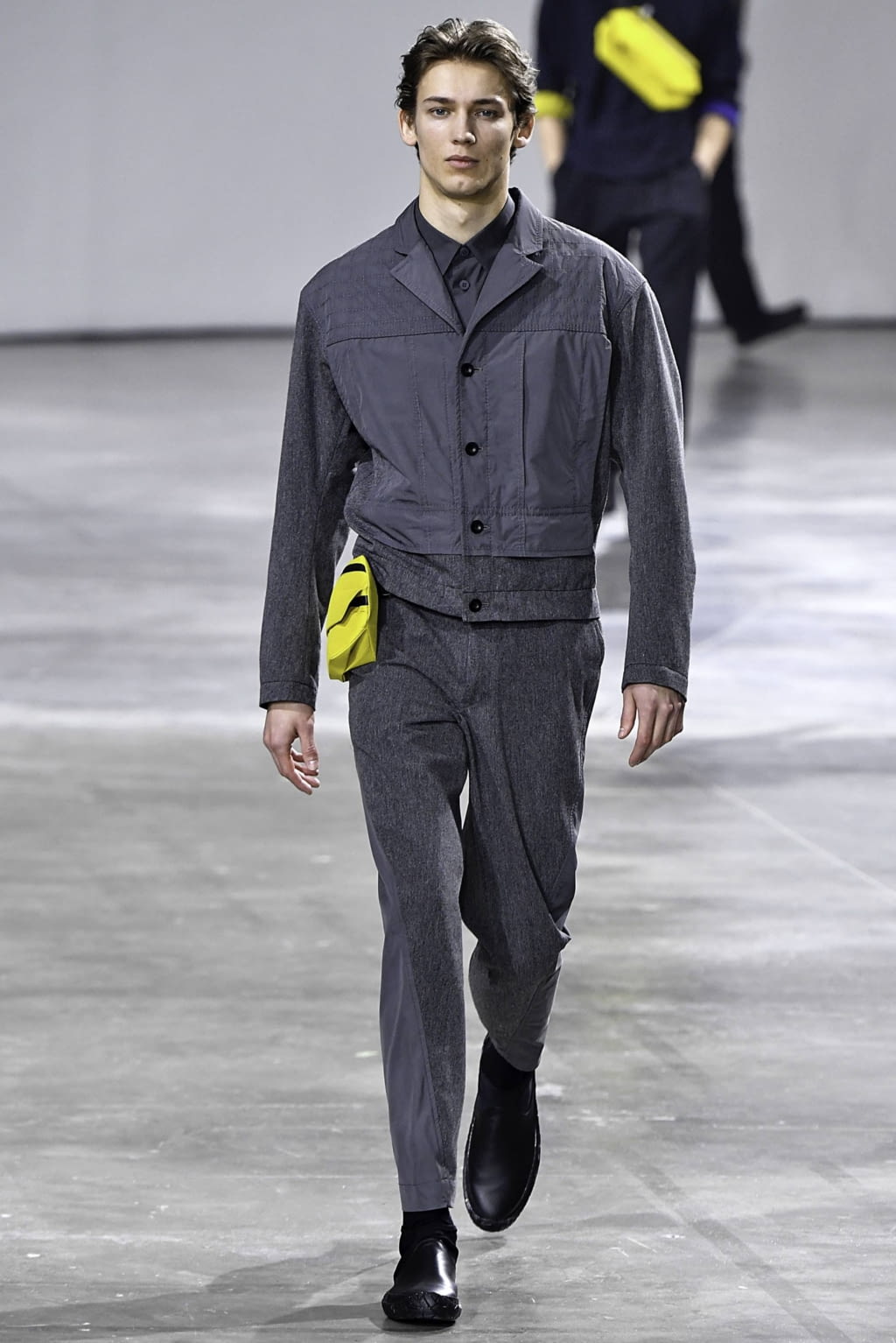 Fashion Week Paris Fall/Winter 2019 look 6 from the Issey Miyake Men collection 男装