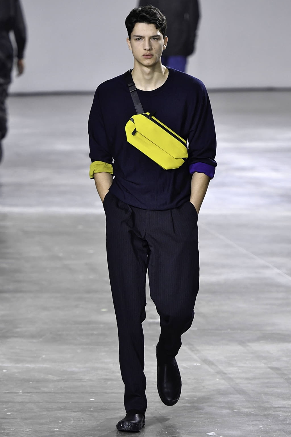 Fashion Week Paris Fall/Winter 2019 look 7 from the Issey Miyake Men collection 男装