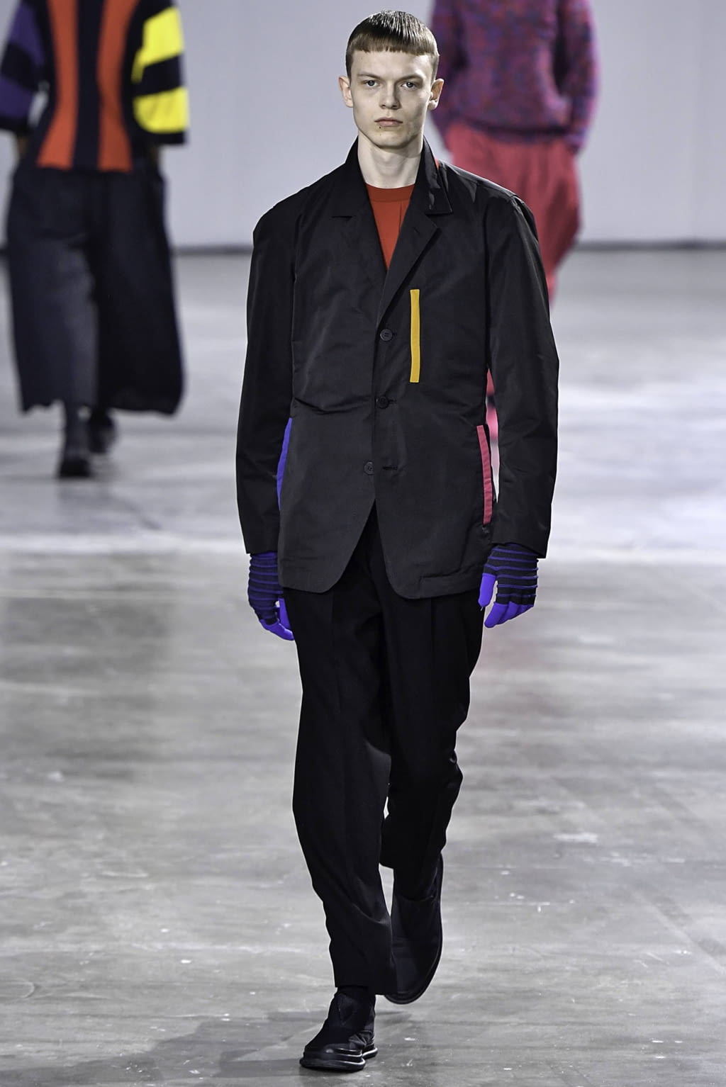 Fashion Week Paris Fall/Winter 2019 look 37 from the Issey Miyake Men collection menswear