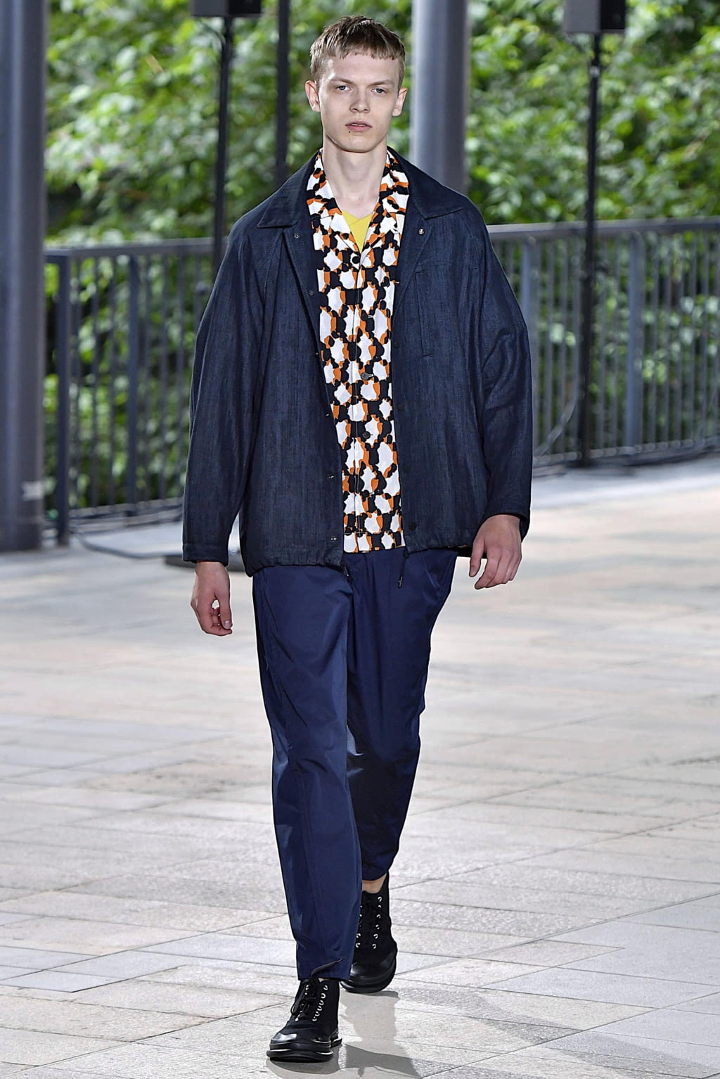 Fashion Week Paris Spring/Summer 2019 look 29 from the Issey Miyake Men collection menswear