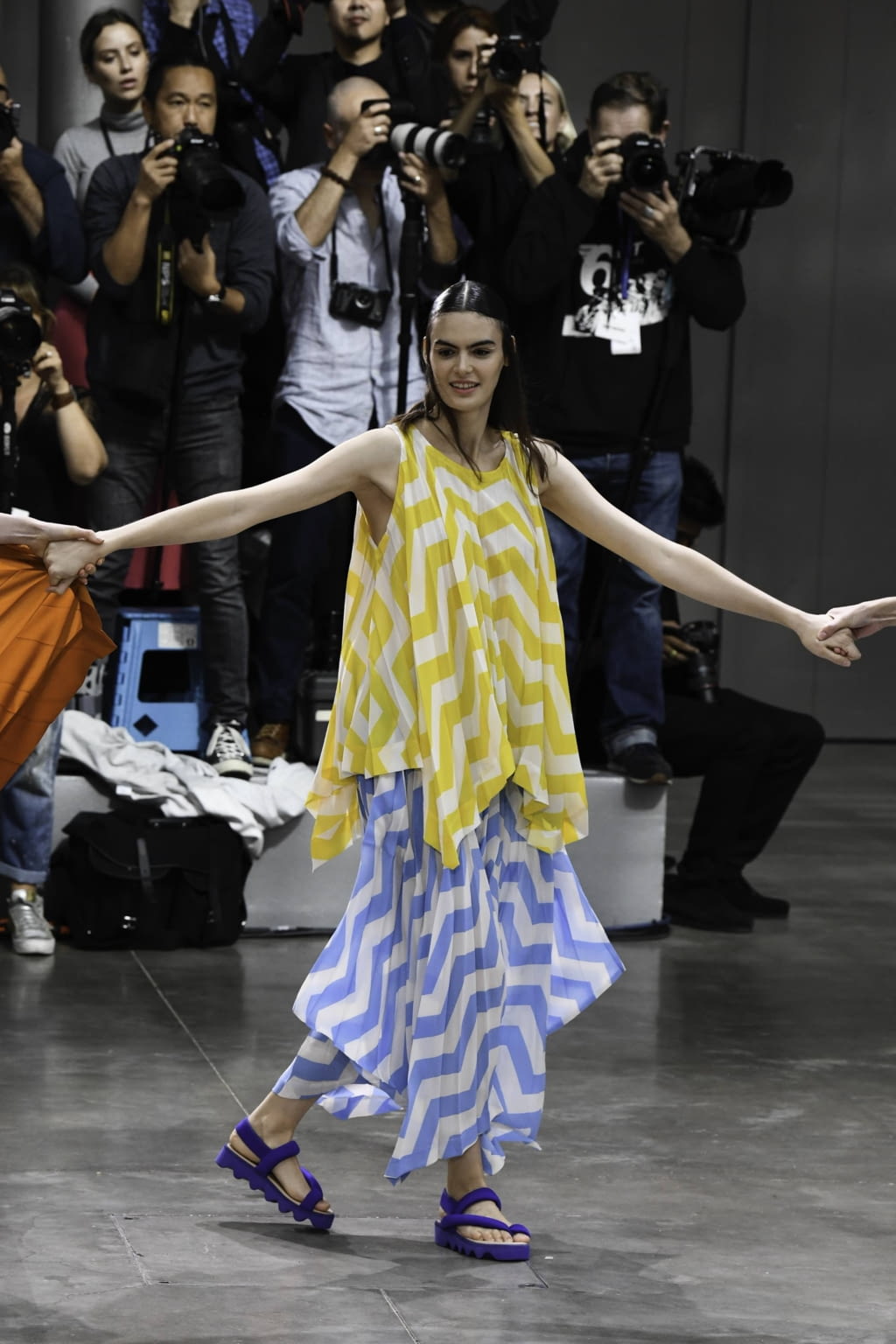 Fashion Week Paris Spring/Summer 2020 look 106 from the Issey Miyake collection womenswear