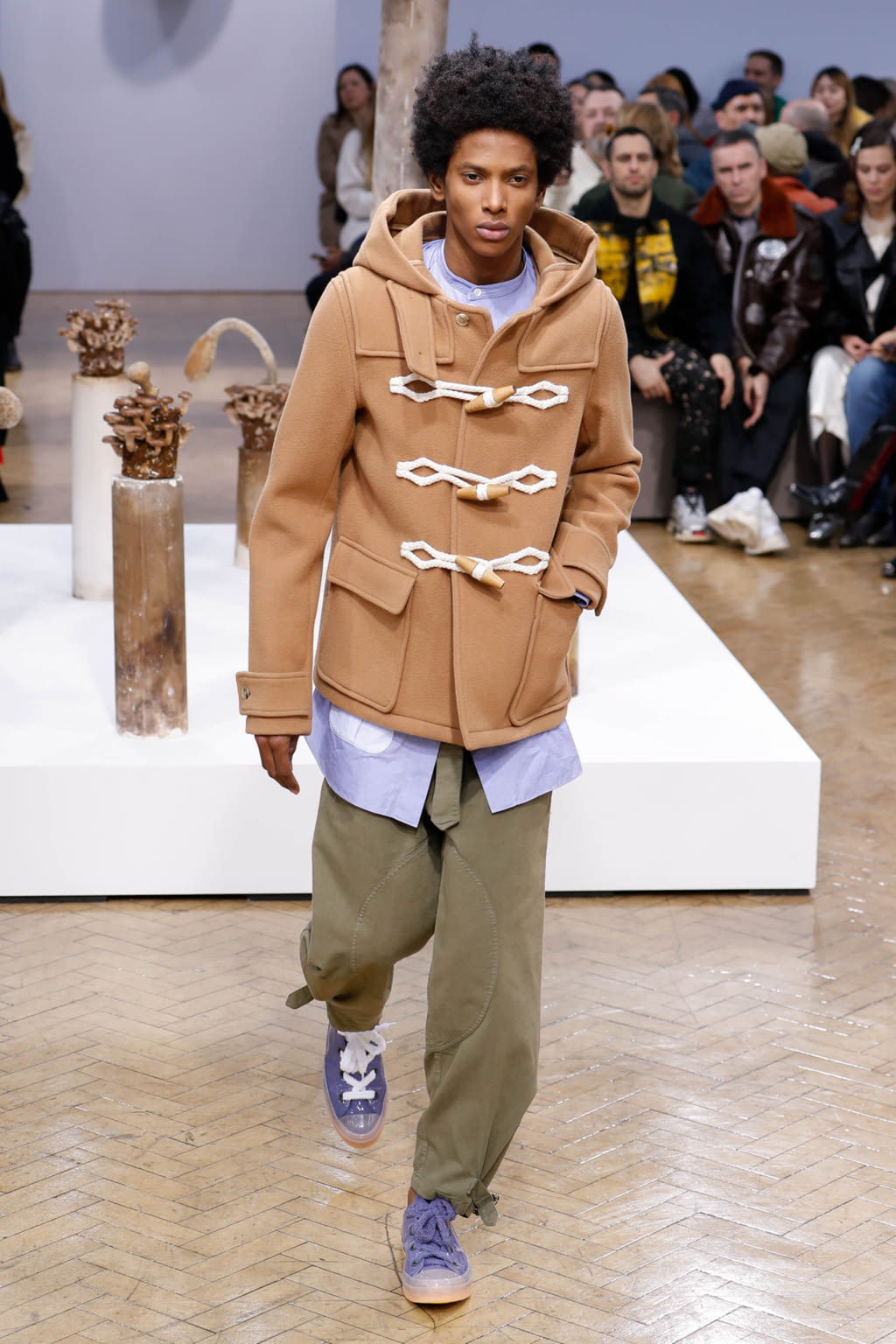 Fashion Week London Fall/Winter 2018 look 49 from the JW Anderson collection 女装