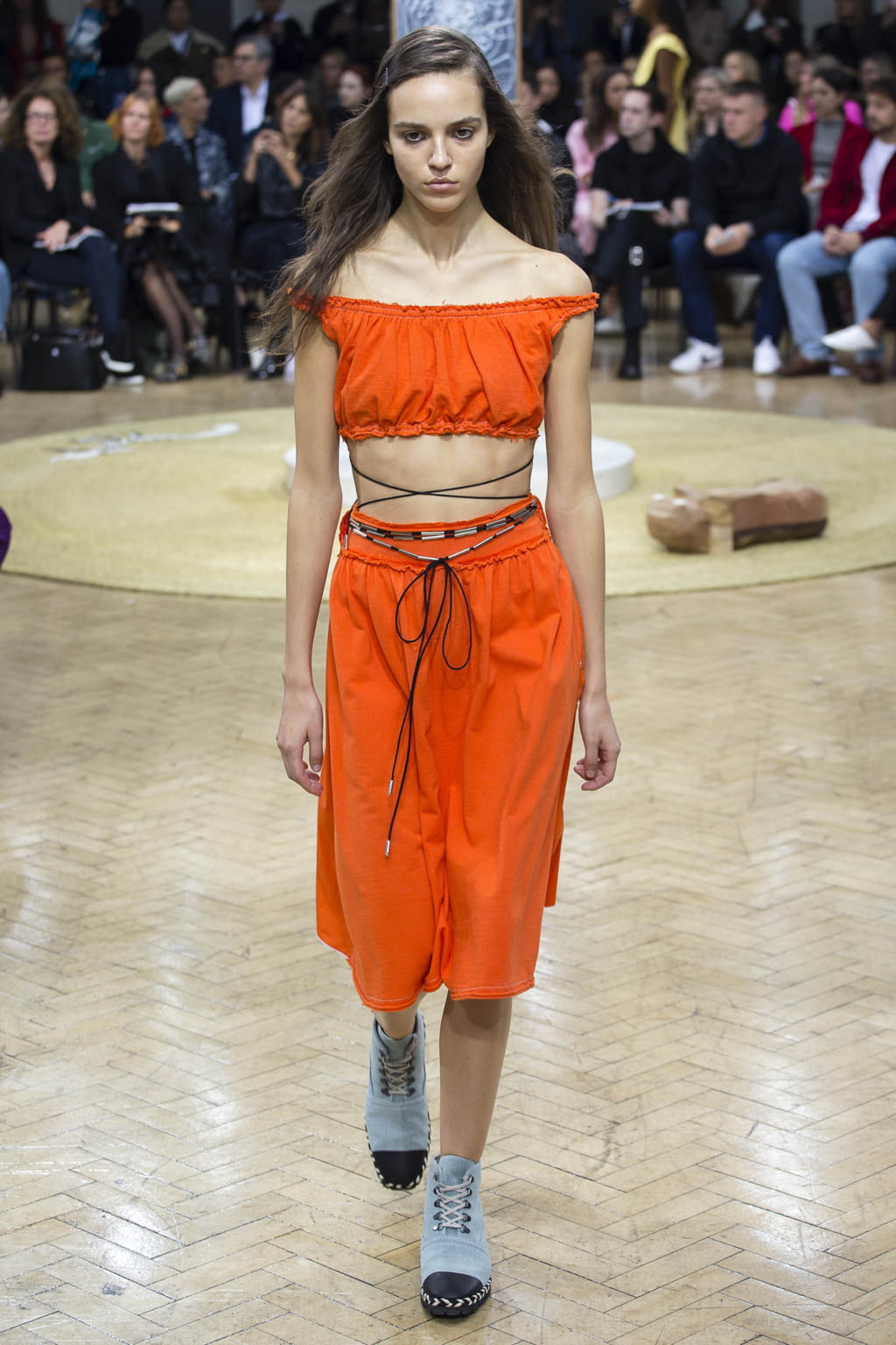 Fashion Week London Spring/Summer 2018 look 11 from the JW Anderson collection womenswear
