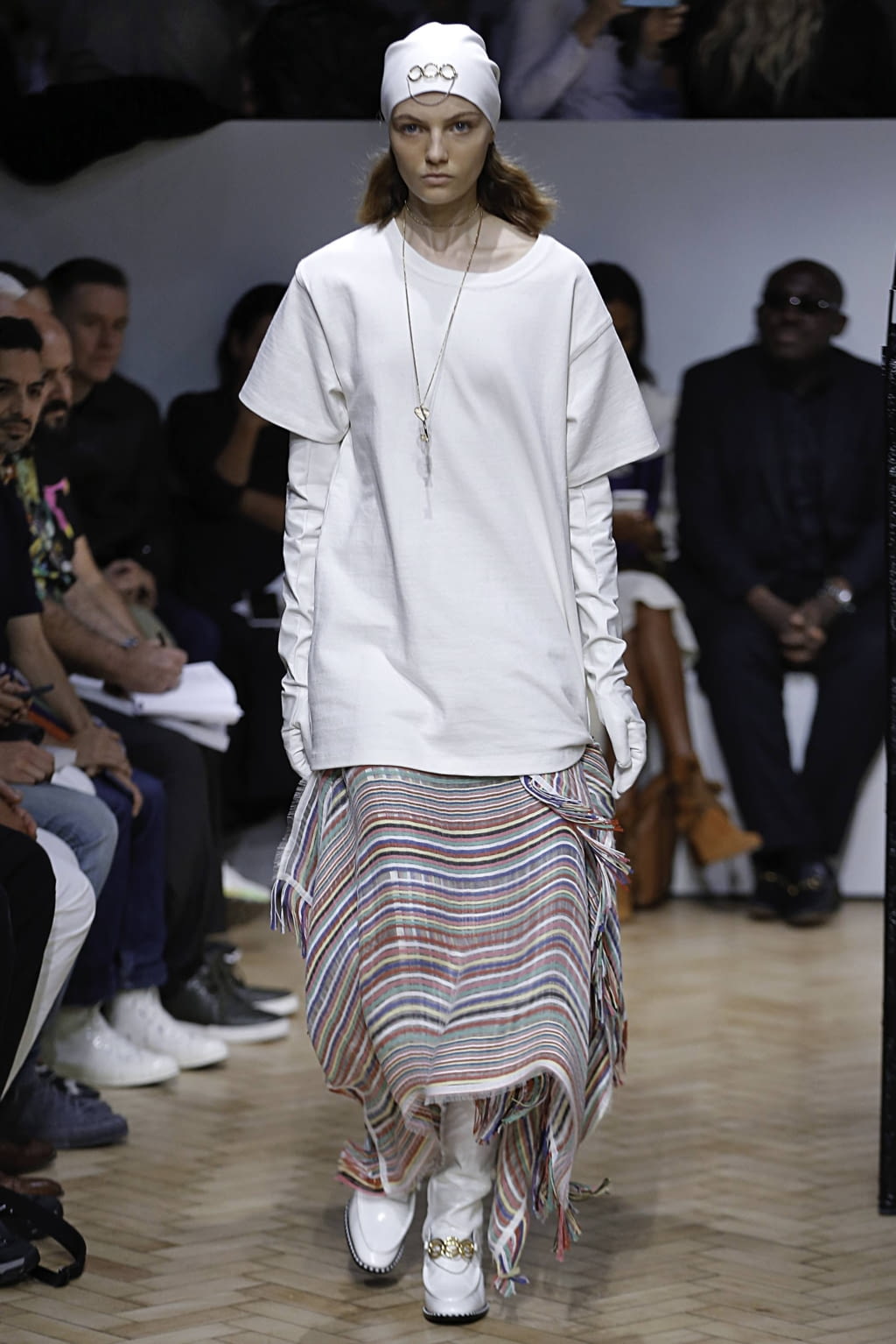 Fashion Week London Spring/Summer 2019 look 4 from the JW Anderson collection womenswear