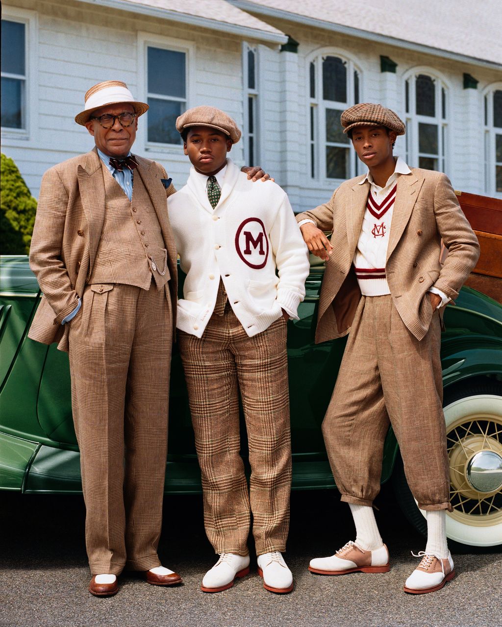 Fashion Week New York Fall/Winter 2025 look 39 from the Polo Ralph Lauren collection 男装