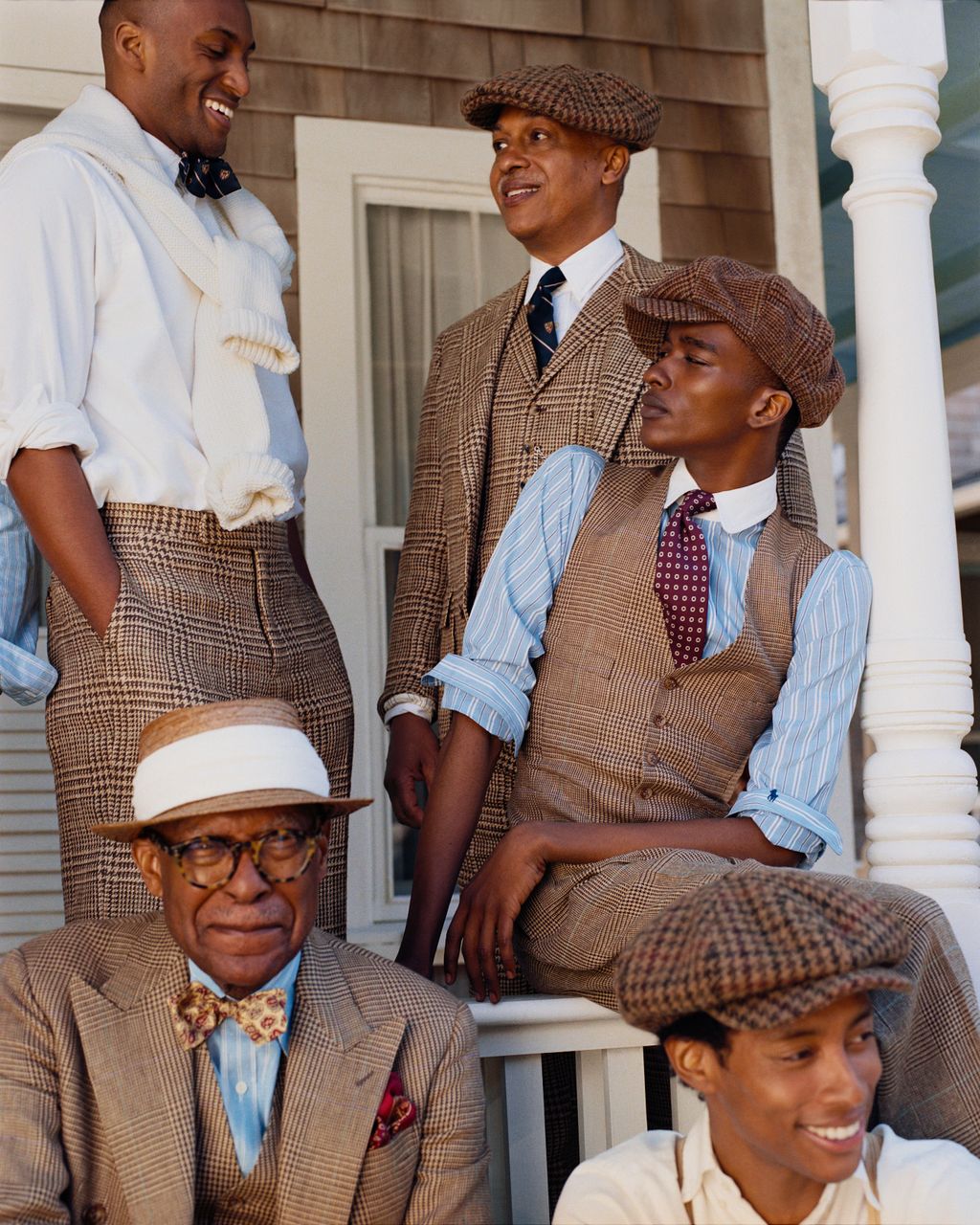 Fashion Week New York Fall/Winter 2025 look 9 from the Polo Ralph Lauren collection menswear