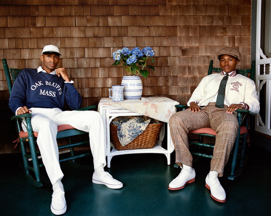 Fashion Week New York Fall/Winter 2025 look 29 from the Polo Ralph Lauren collection menswear