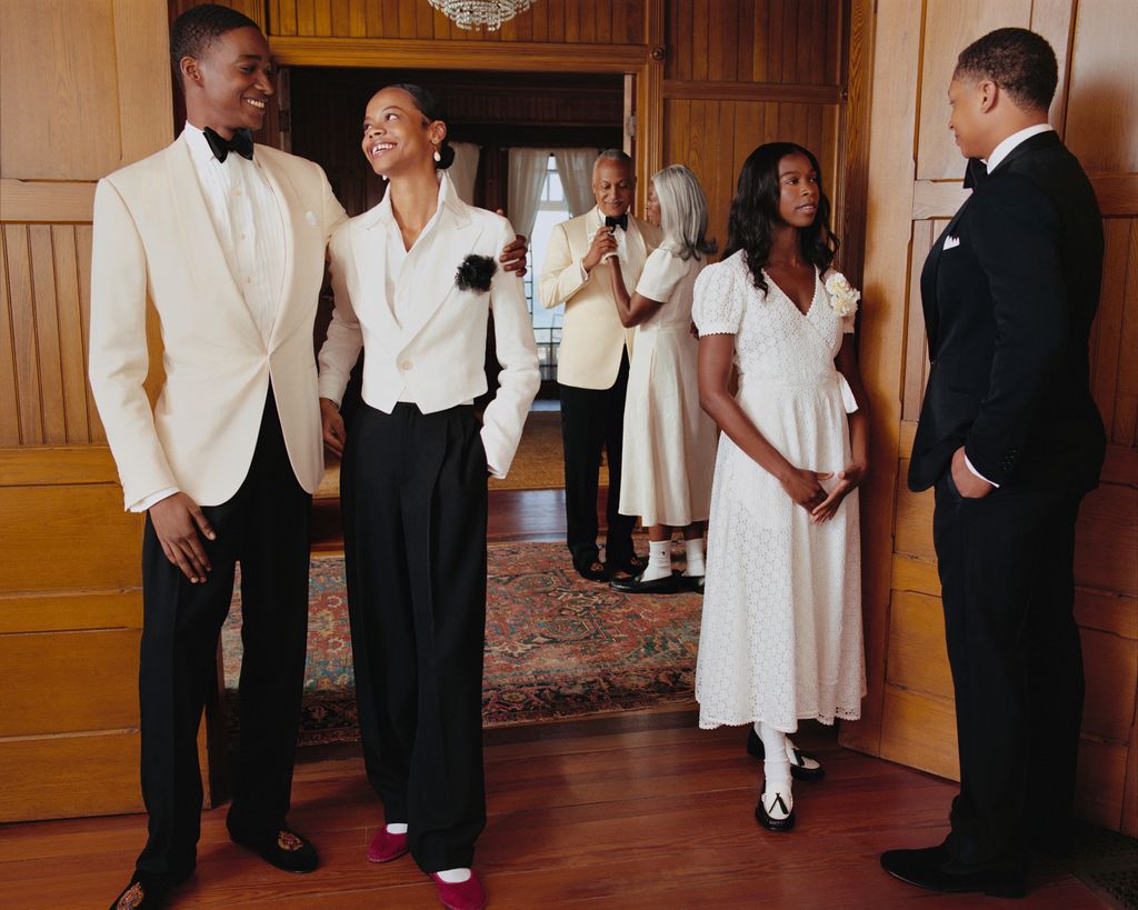 Fashion Week New York Fall/Winter 2025 look 32 from the Polo Ralph Lauren collection menswear