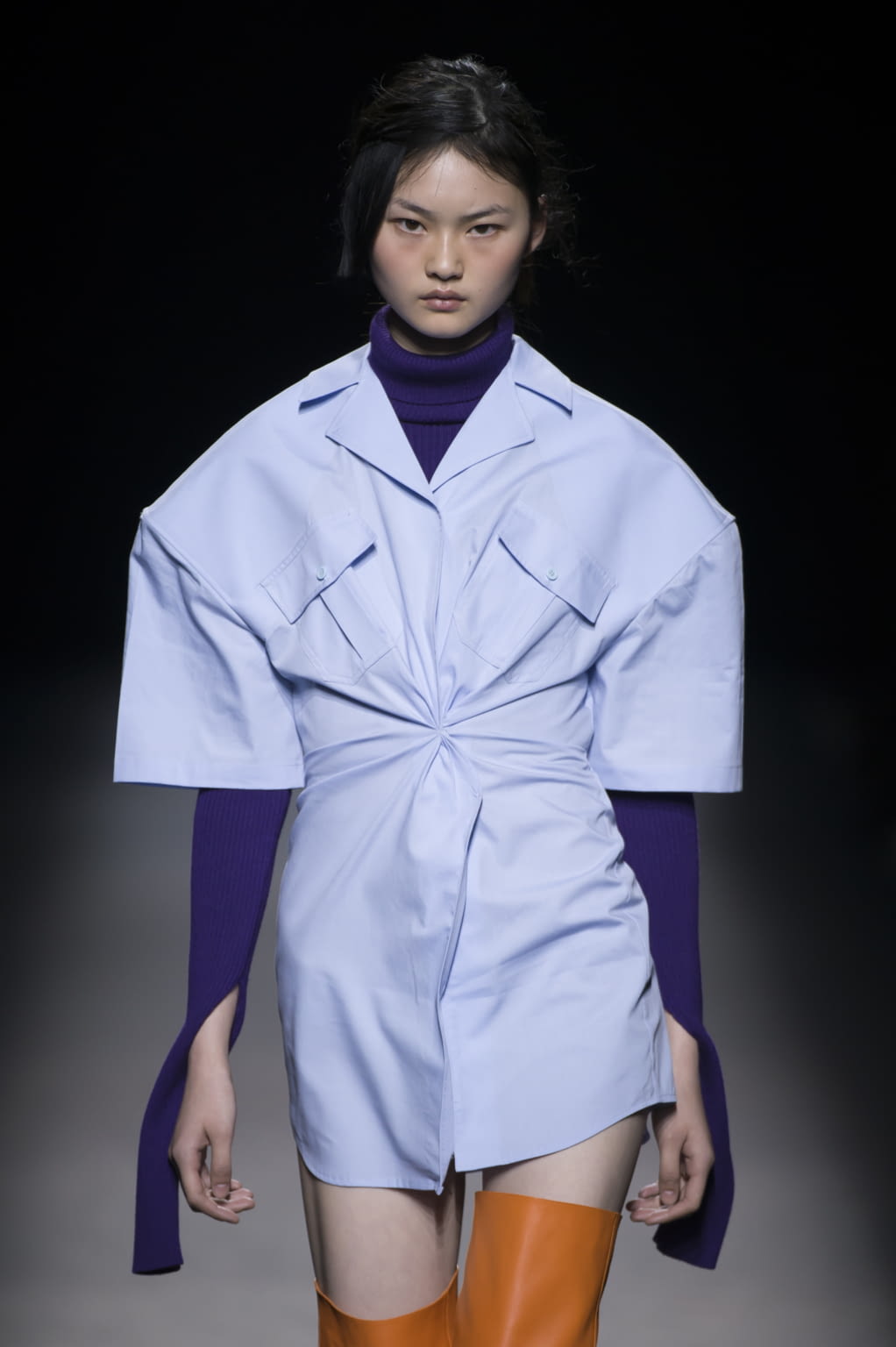Fashion Week Paris Fall/Winter 2016 look 8 from the Jacquemus collection womenswear