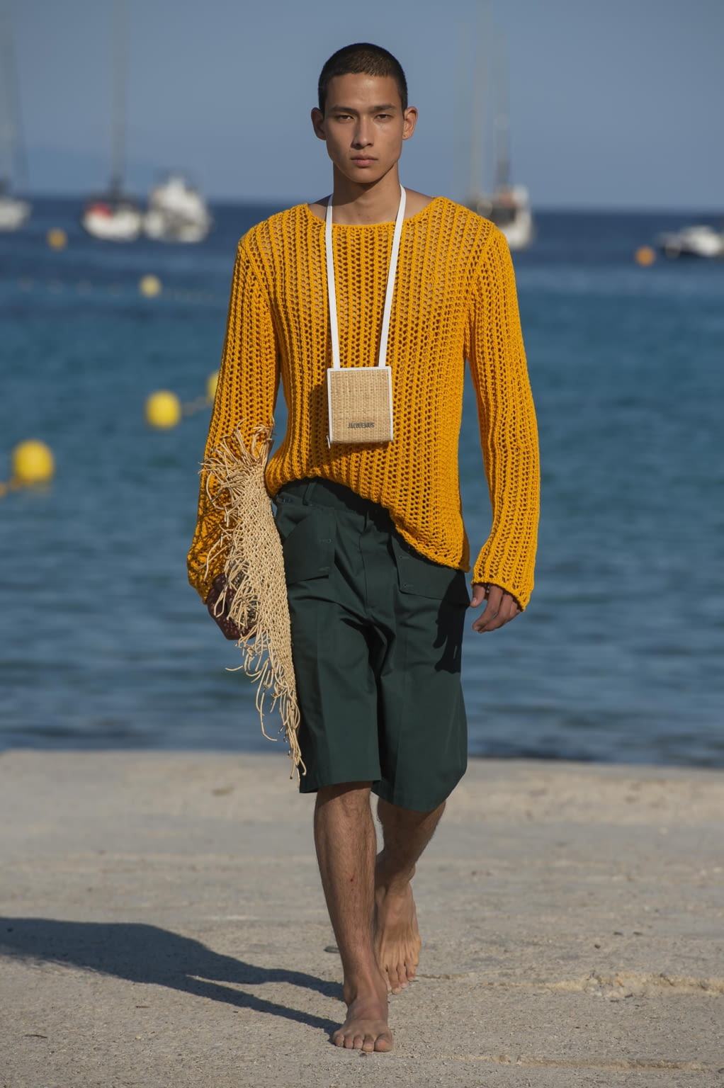 Fashion Week Paris Spring/Summer 2019 look 10 from the Jacquemus collection menswear