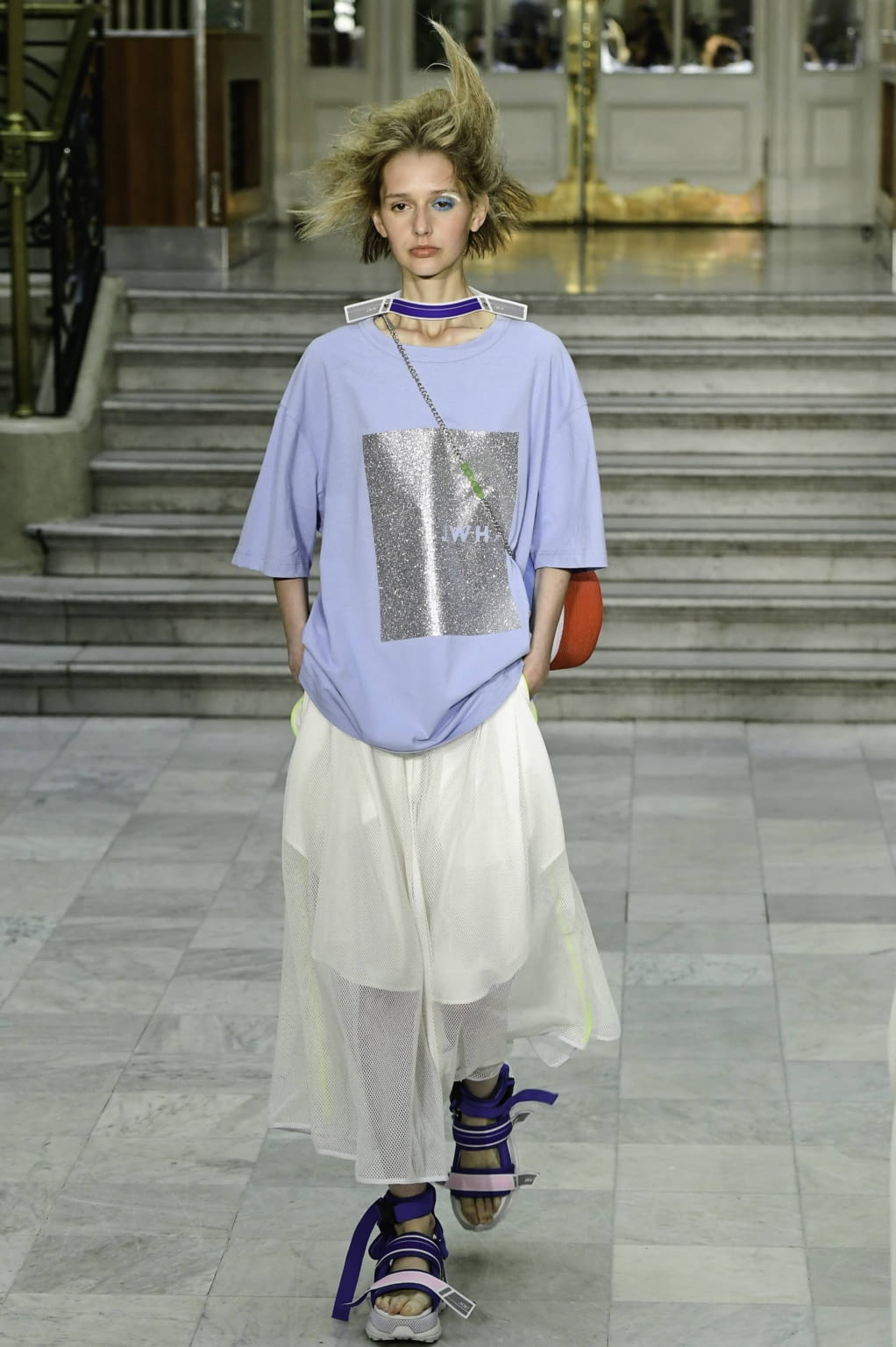 Fashion Week London Spring/Summer 2020 look 19 from the Jamie Wei Huang collection womenswear
