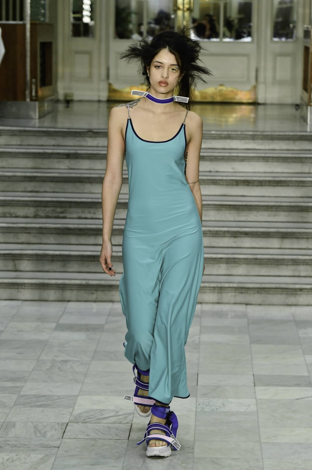 Fashion Week London Spring/Summer 2020 look 23 from the Jamie Wei Huang collection womenswear