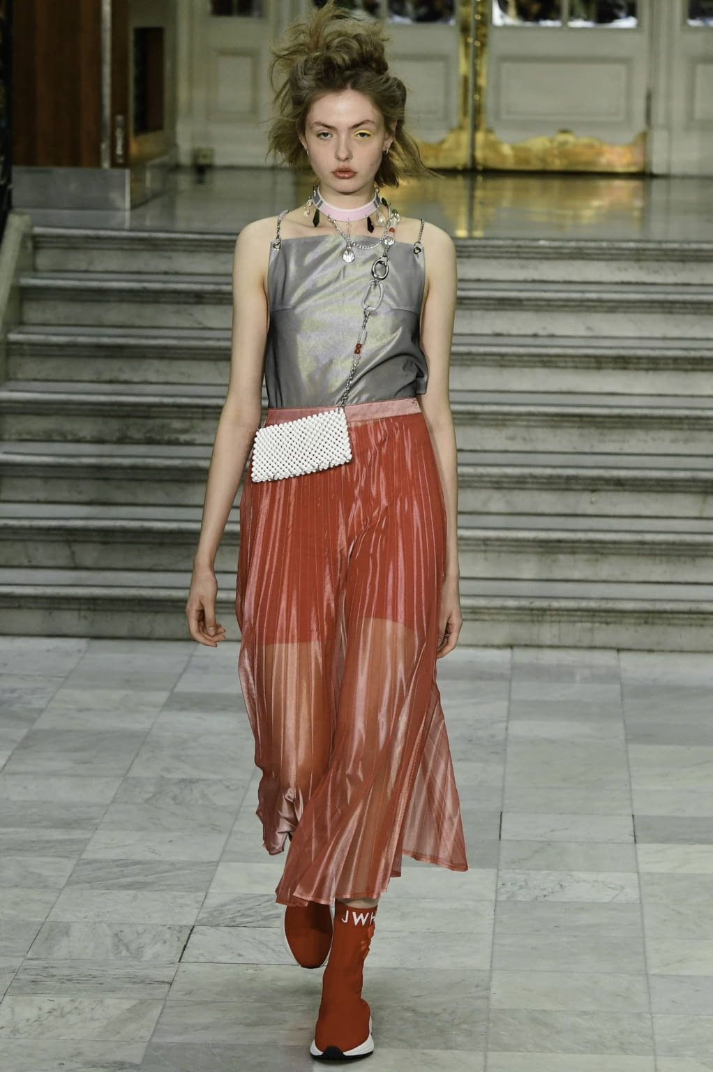 Fashion Week London Spring/Summer 2020 look 28 from the Jamie Wei Huang collection womenswear