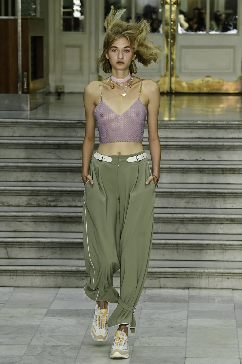 Fashion Week London Spring/Summer 2020 look 29 from the Jamie Wei Huang collection womenswear