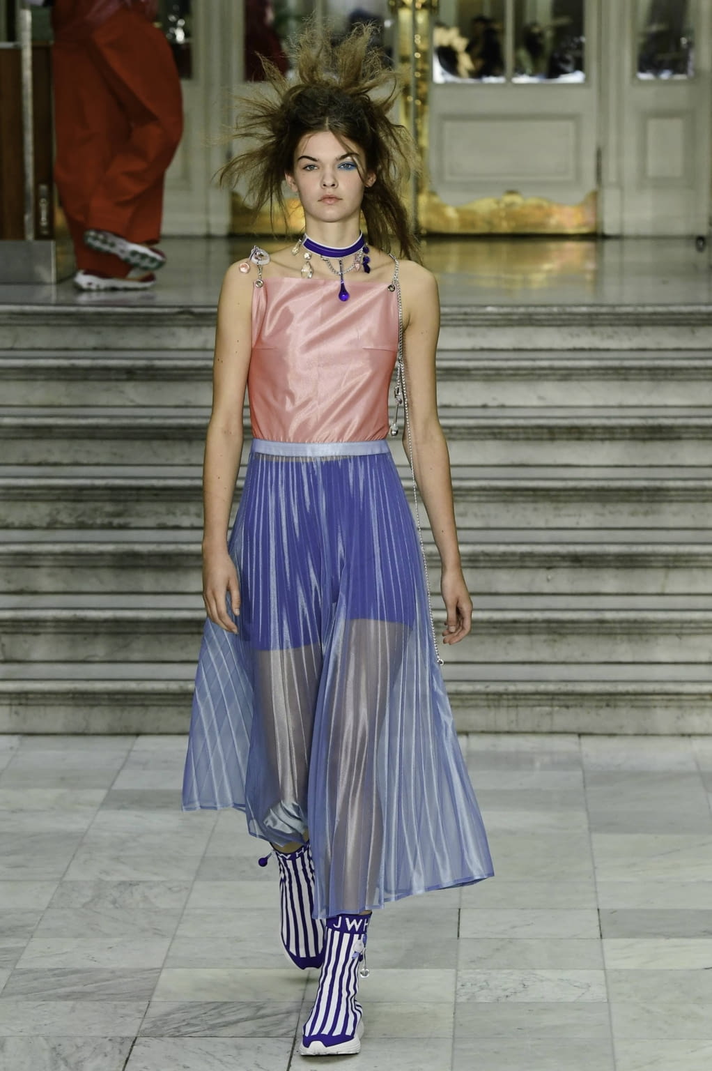 Fashion Week London Spring/Summer 2020 look 30 from the Jamie Wei Huang collection womenswear