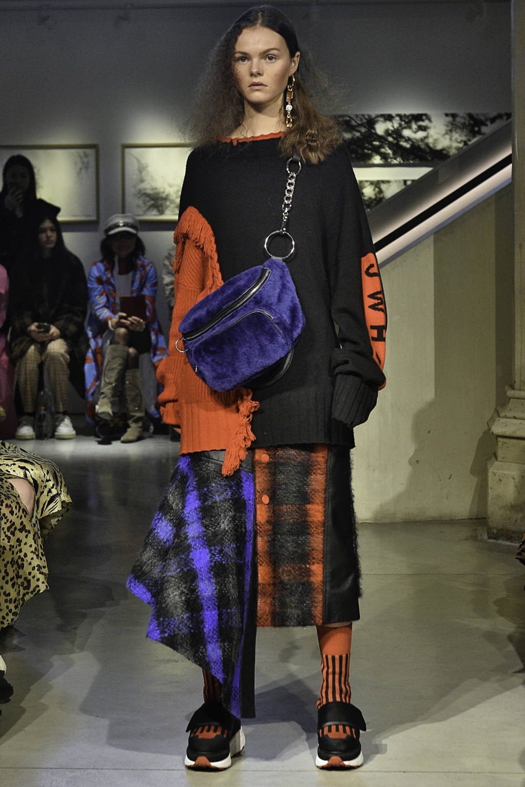 Fashion Week London Fall/Winter 2019 look 7 from the Jamie Wei Huang collection womenswear