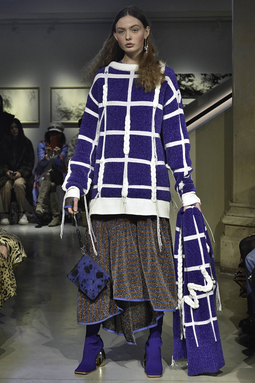 Fashion Week London Fall/Winter 2019 look 13 de la collection Jamie Wei Huang womenswear
