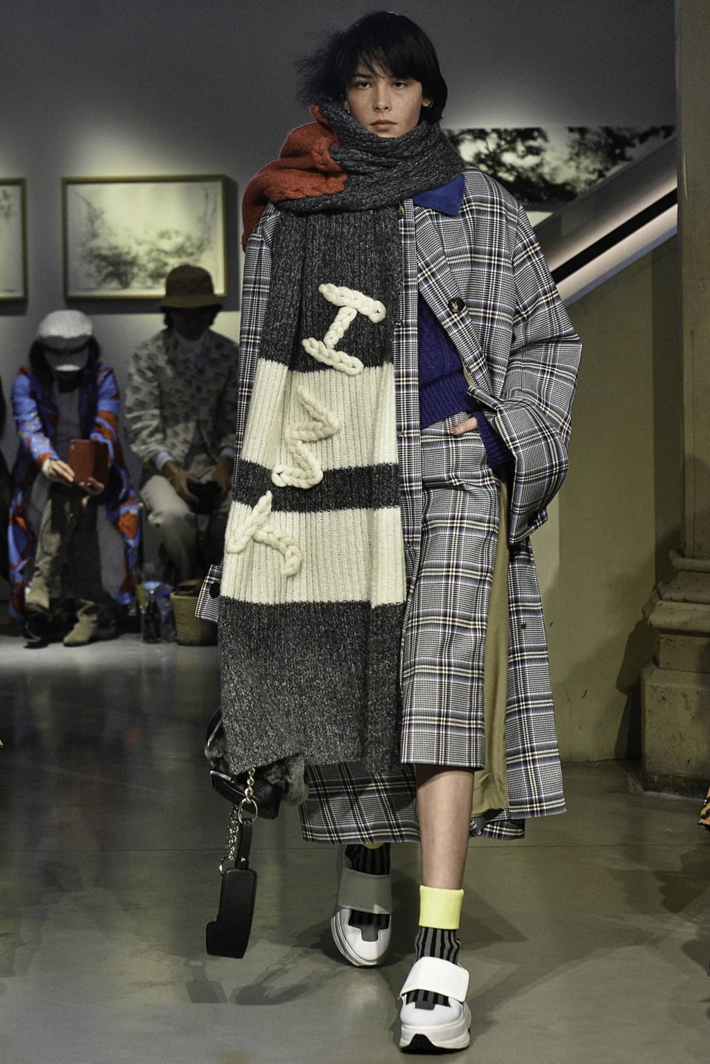 Fashion Week London Fall/Winter 2019 look 31 from the Jamie Wei Huang collection womenswear
