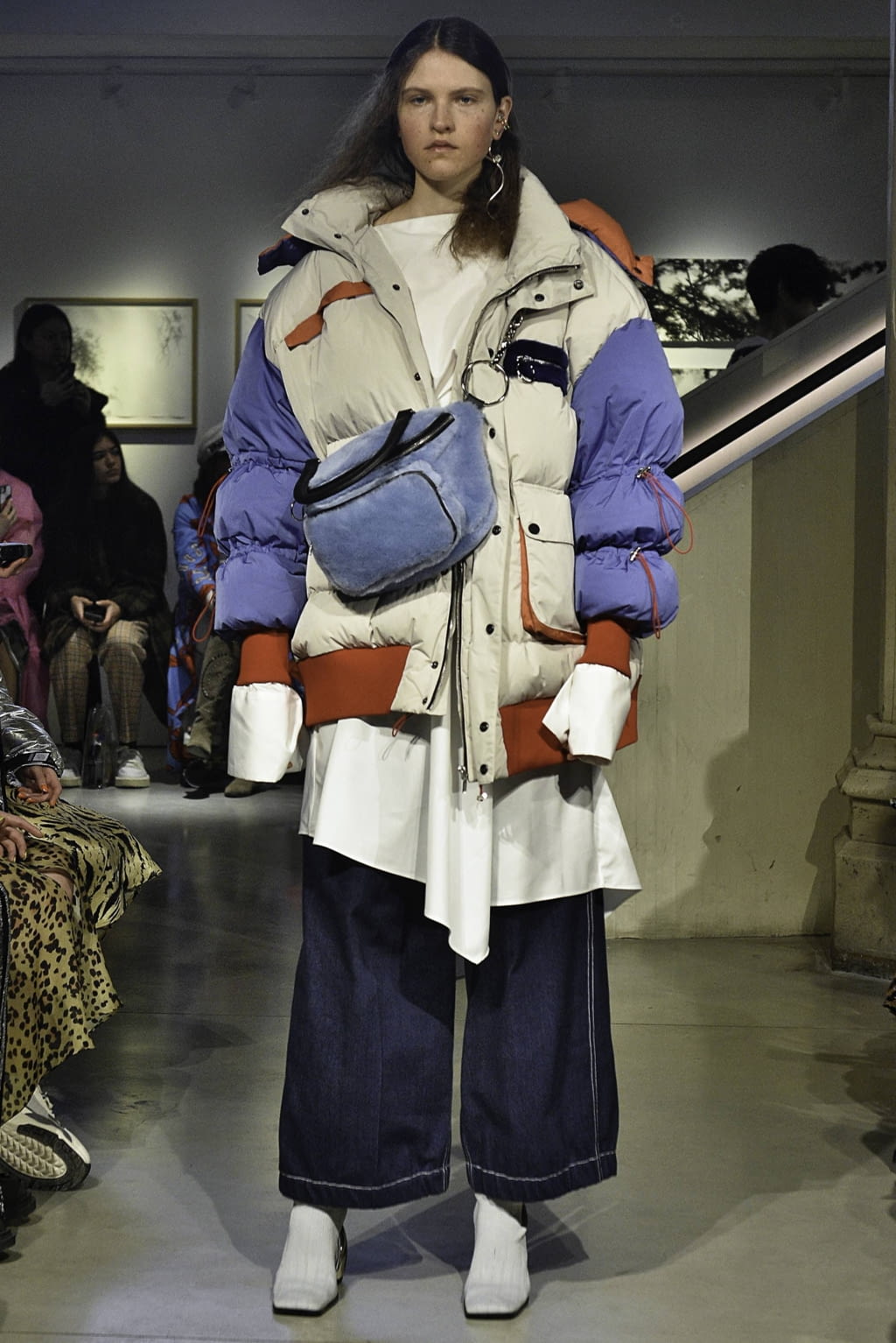 Fashion Week London Fall/Winter 2019 look 36 from the Jamie Wei Huang collection 女装
