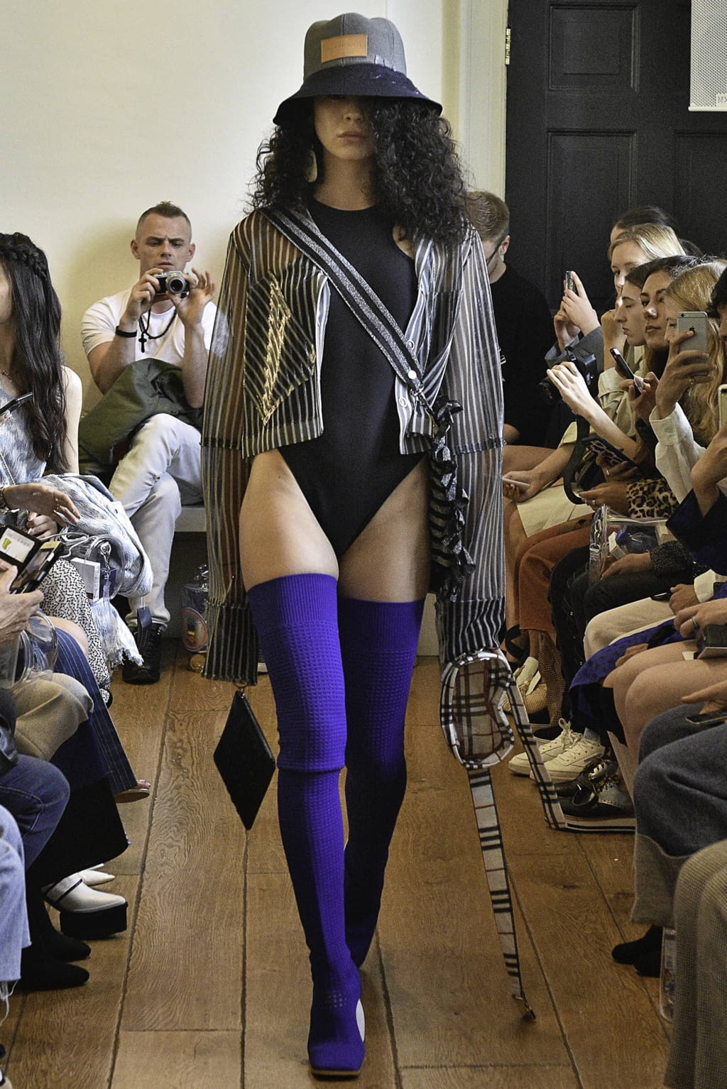 Fashion Week London Spring/Summer 2019 look 7 from the Jamie Wei Huang collection womenswear