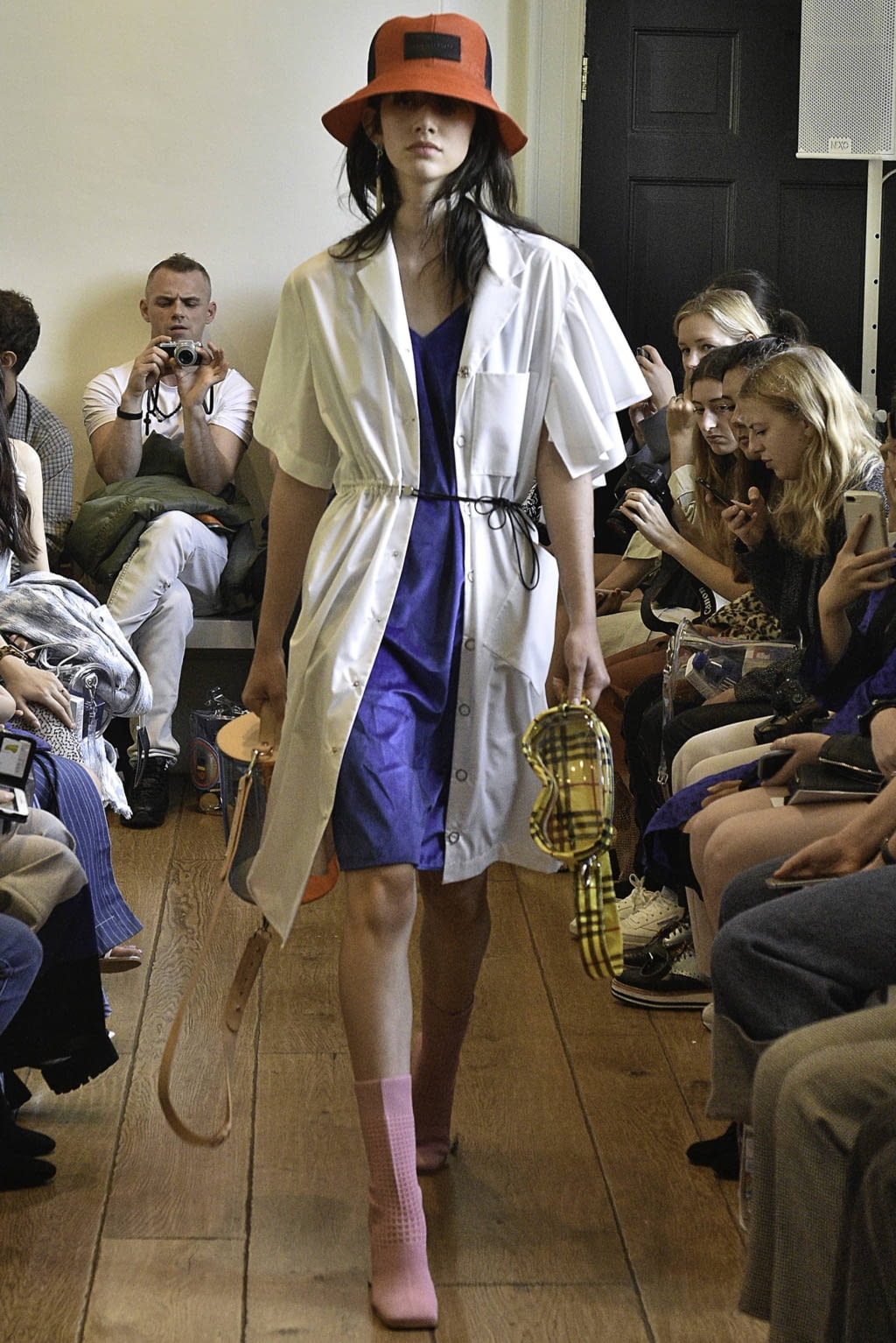 Fashion Week London Spring/Summer 2019 look 15 from the Jamie Wei Huang collection womenswear