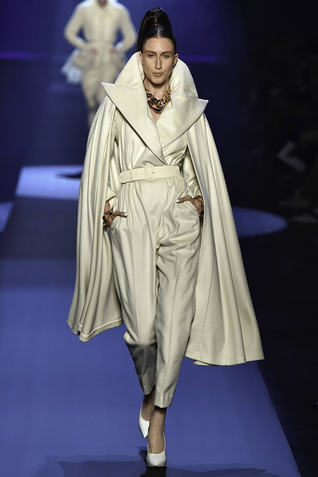 Fashion Week Paris Fall/Winter 2019 look 8 from the Jean Paul Gaultier collection couture
