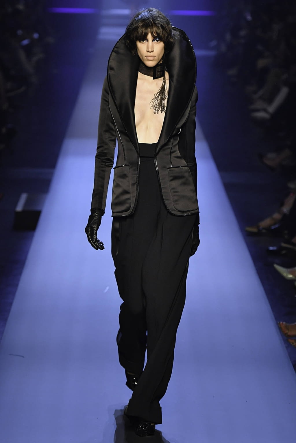 Fashion Week Paris Fall/Winter 2019 look 34 from the Jean Paul Gaultier collection 高级定制