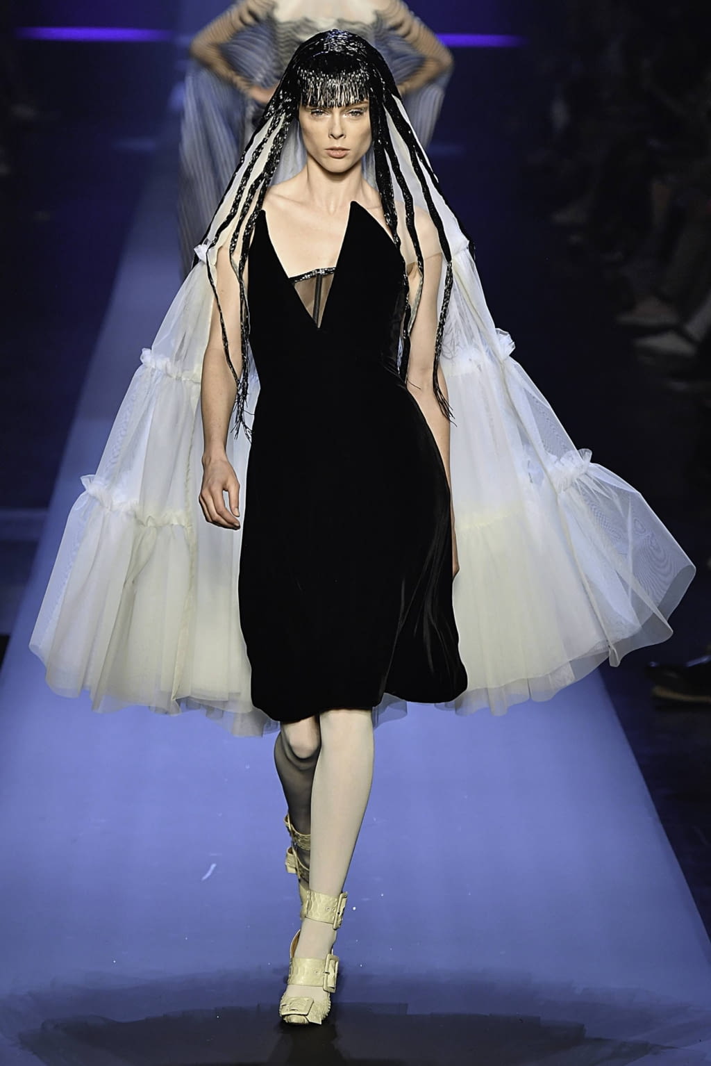 Fashion Week Paris Fall/Winter 2019 look 52 from the Jean Paul Gaultier collection couture