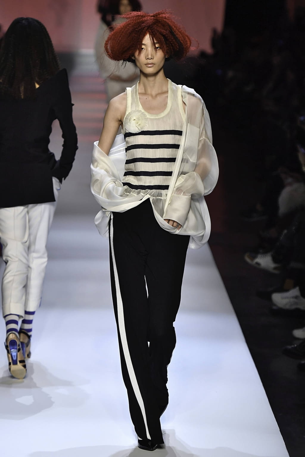 Fashion Week Paris Spring/Summer 2019 look 3 de la collection Jean Paul Gaultier couture